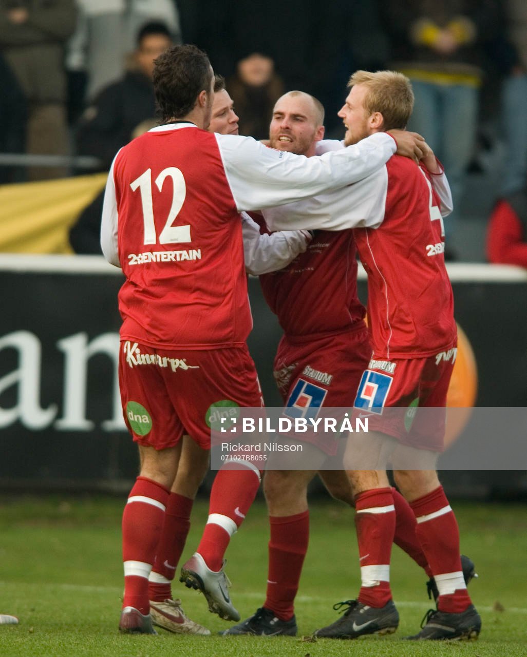 Patrik Lundgren, Falkenberg, jubel