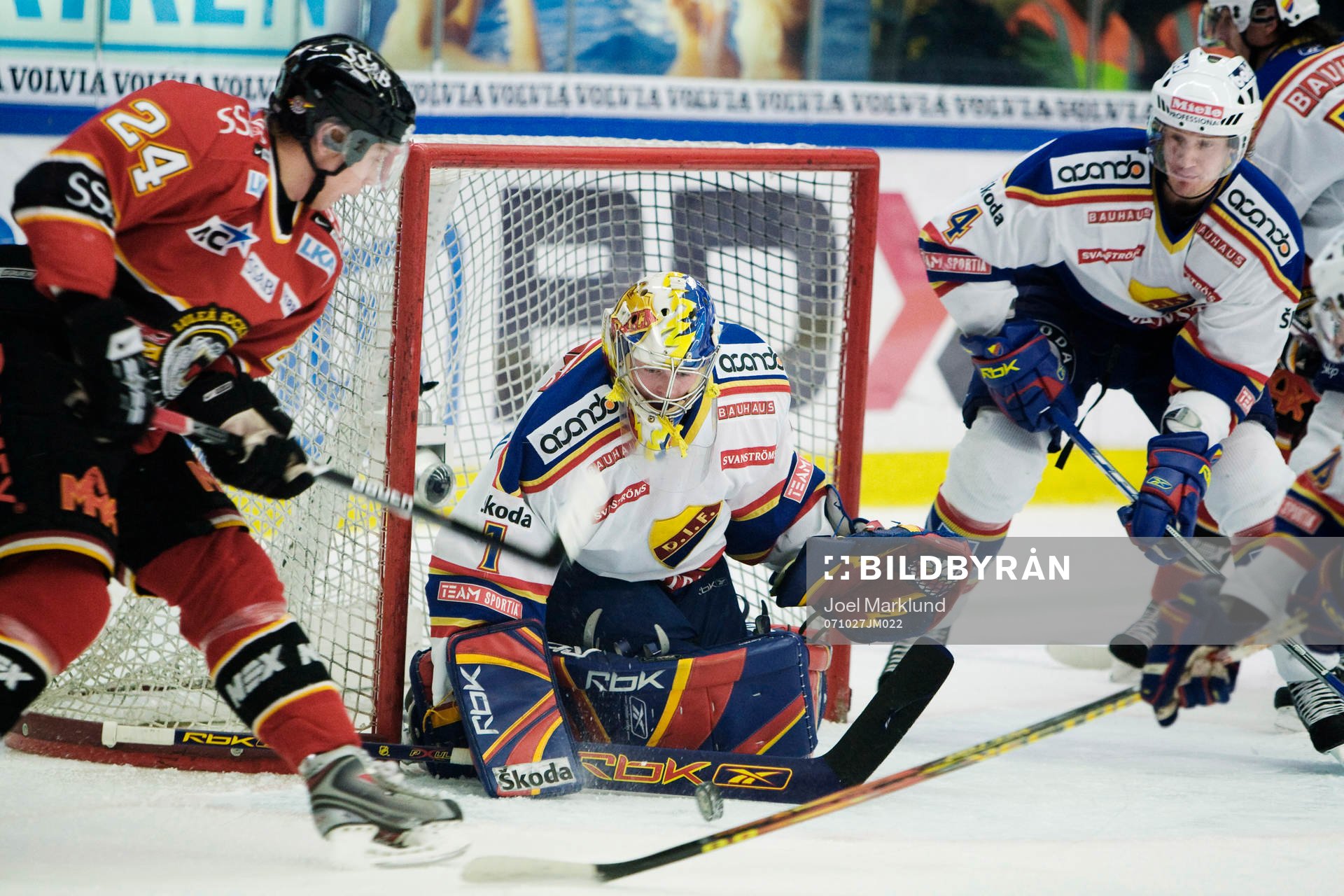 Johan Harju, Luleå, Daniel Larsson, målvakt, Djurgården,