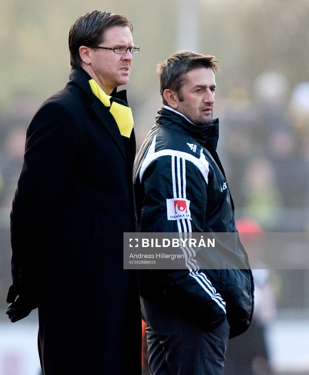 Rikard Norlin, tränare AIK, Nebojsa Novakovic,