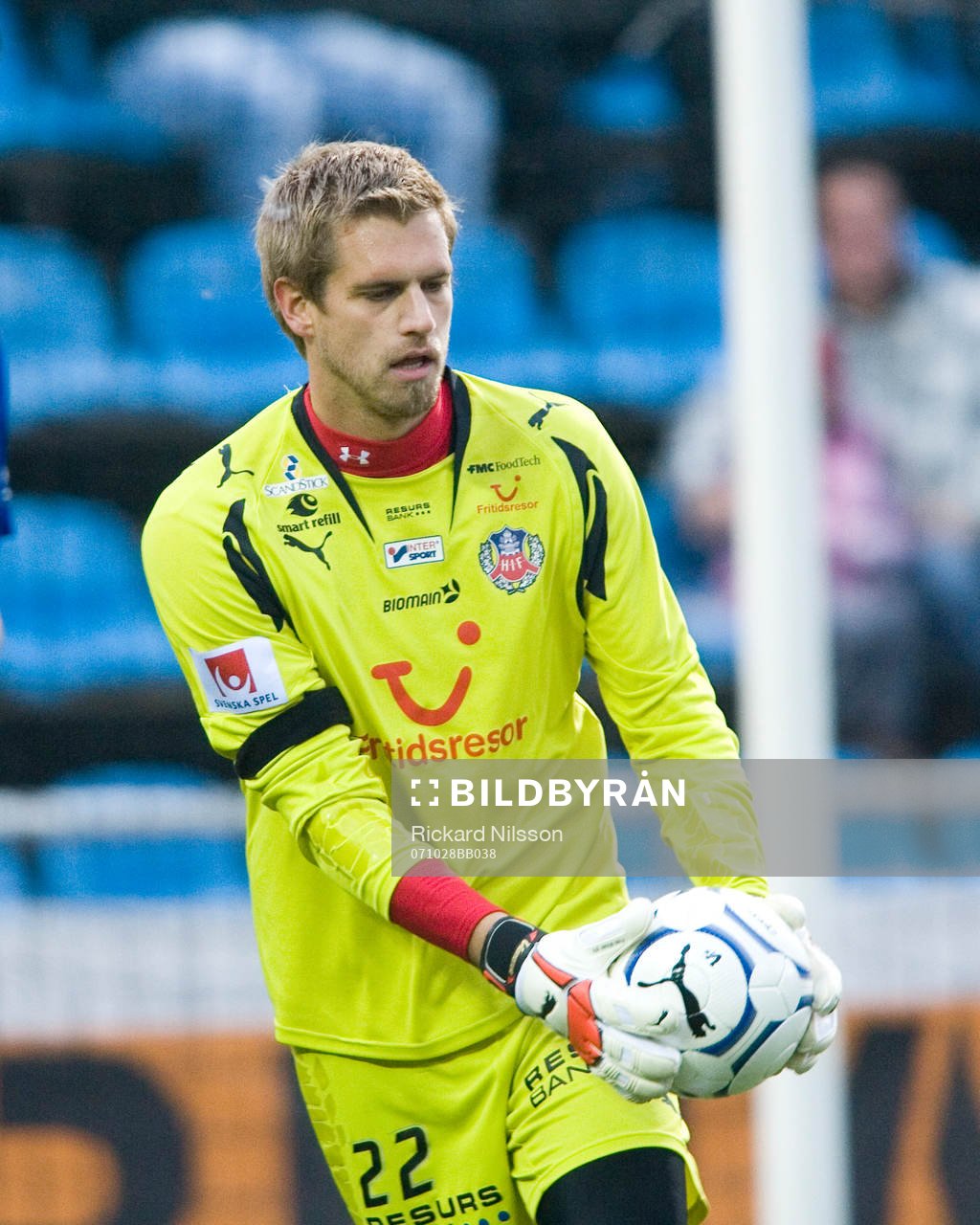 Oskar Berglund, målvakt