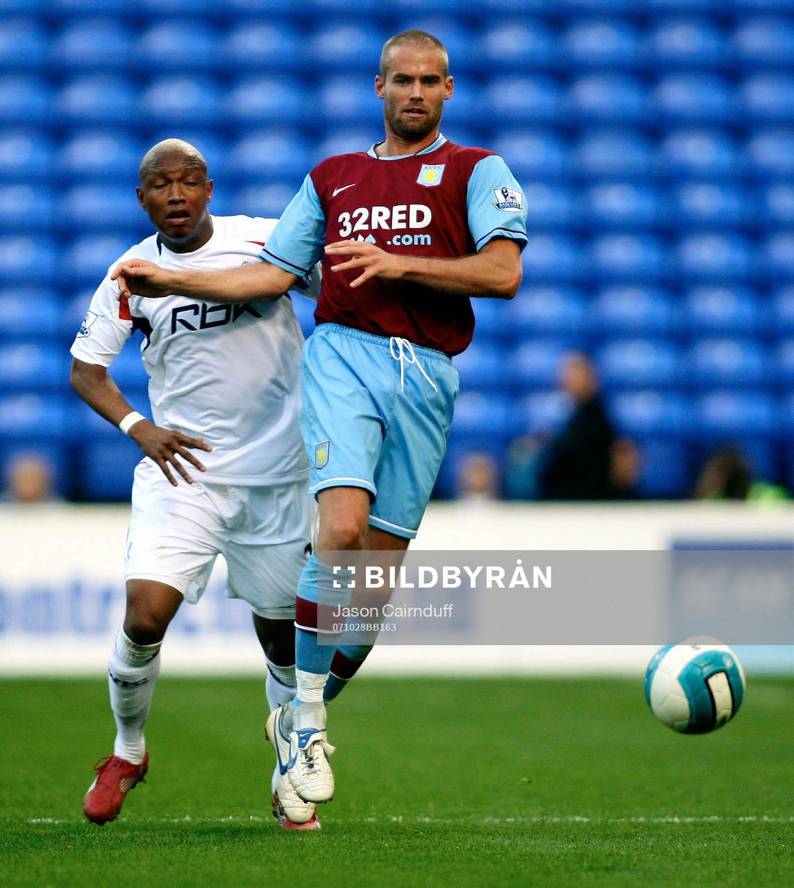 El Hadji Diouf,  Bolton och Olof Mellberg, Aston Villa