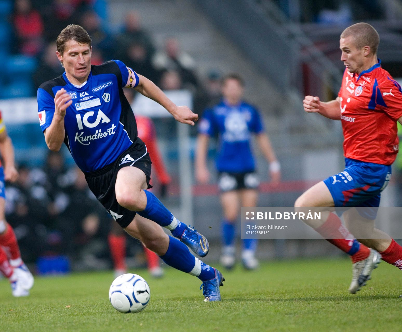 Tomas Zvirgzdauskas och Christoffer Andersson