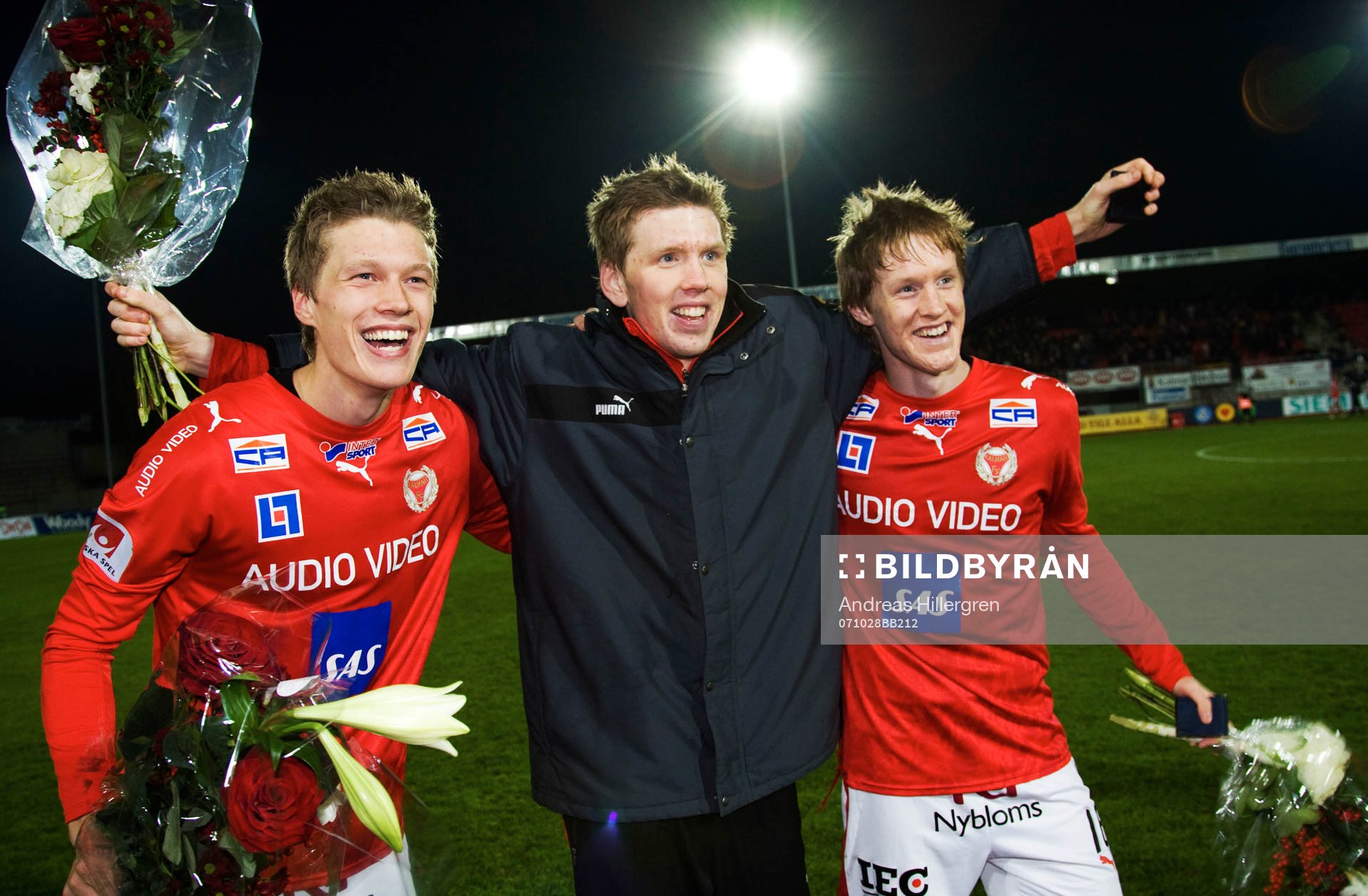 David Elm, Viktor Elm och Rasmus Elm, Kalmar