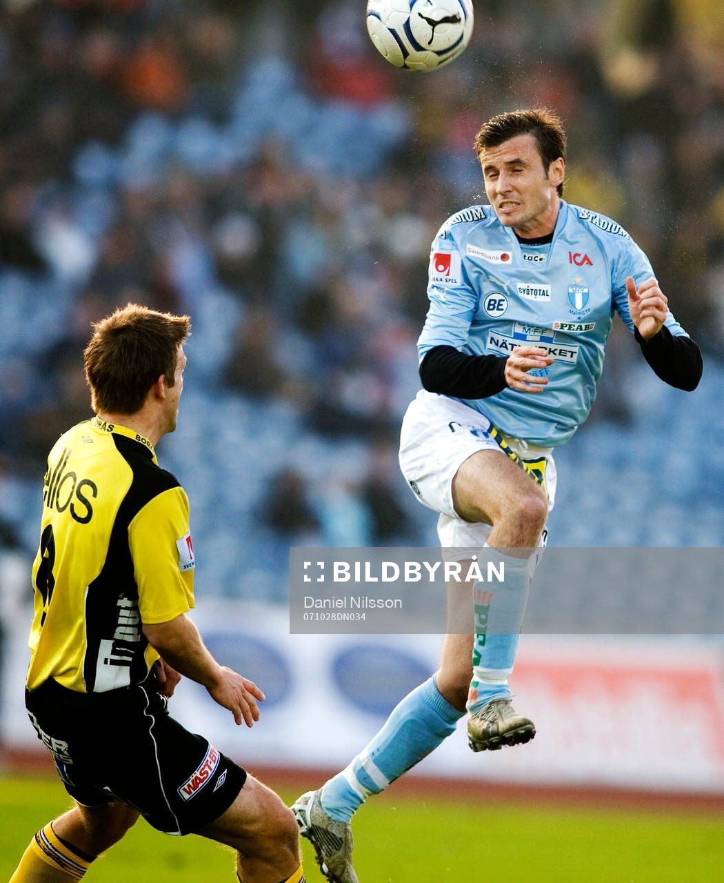 Yksel Osmanovski, Malmö och Anders Svensson, Elfsborg