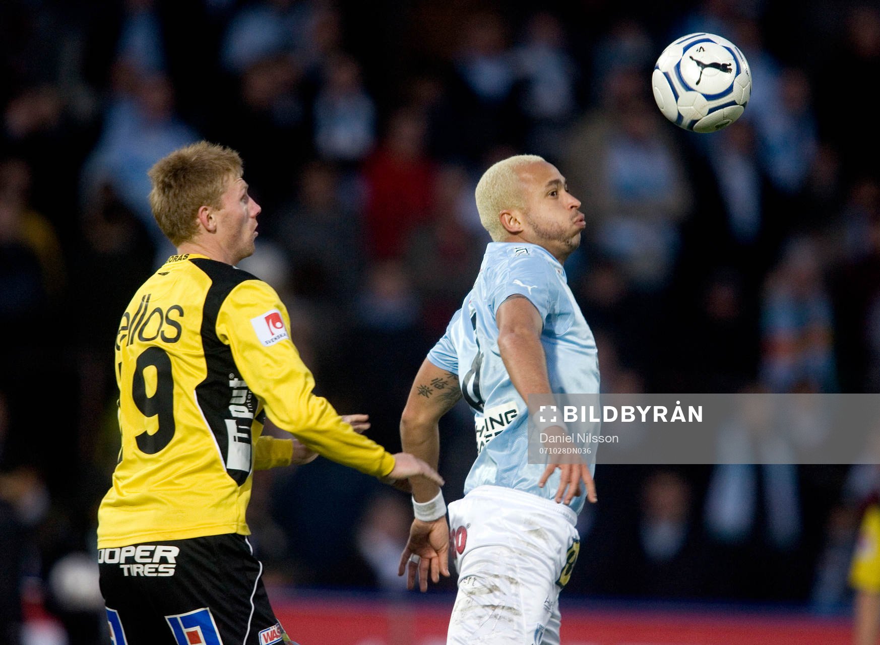 Junior, Malmö och Fredrik Björck, Elfsborg