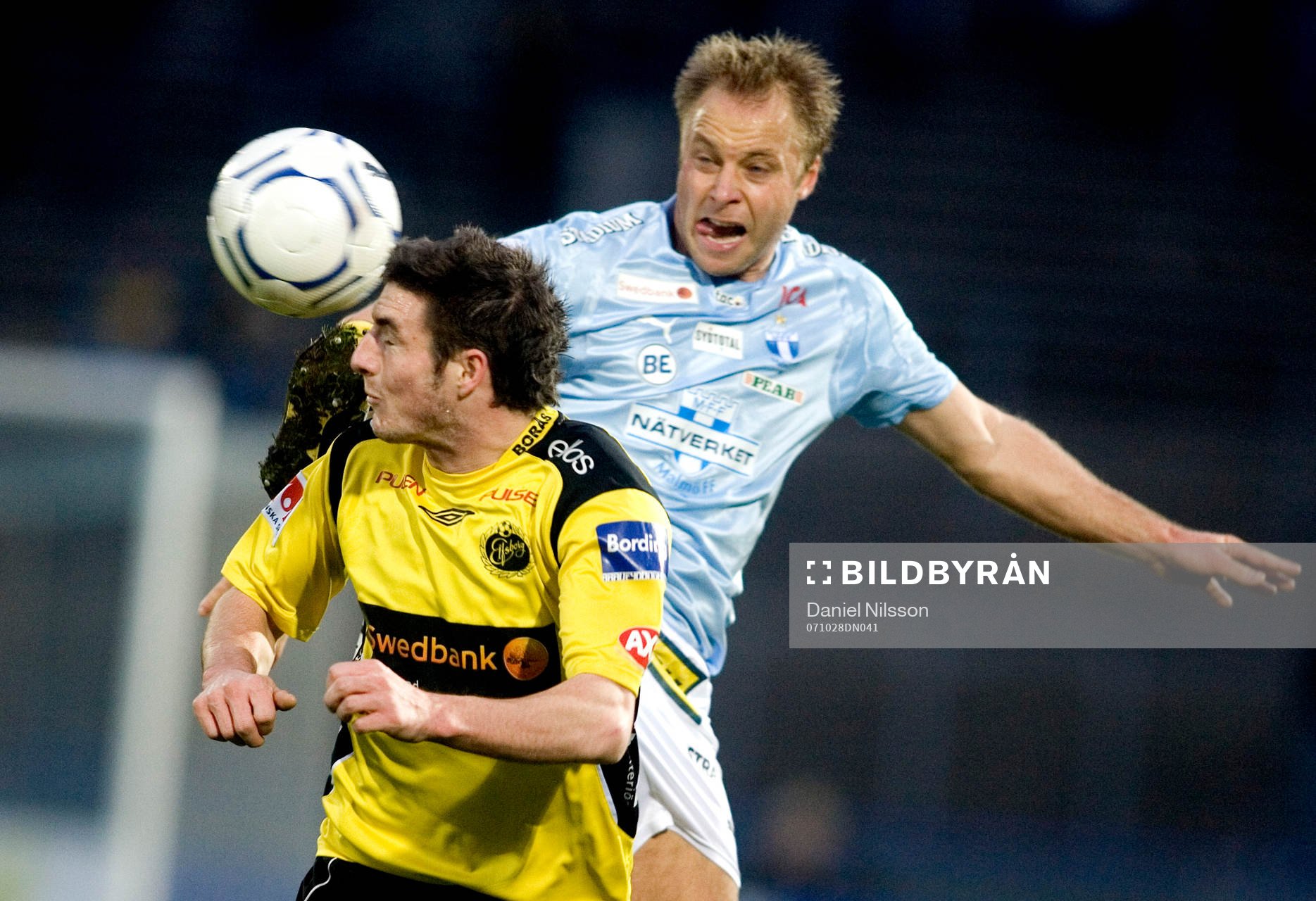 Anders Andersson, Malmö och James Keene, Elfsborg