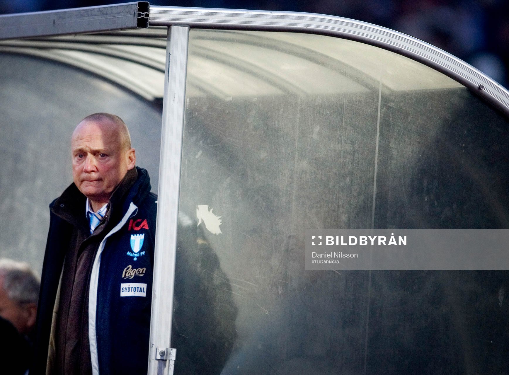 Sören Åkeby, som gjorde sin sista match som tränare för