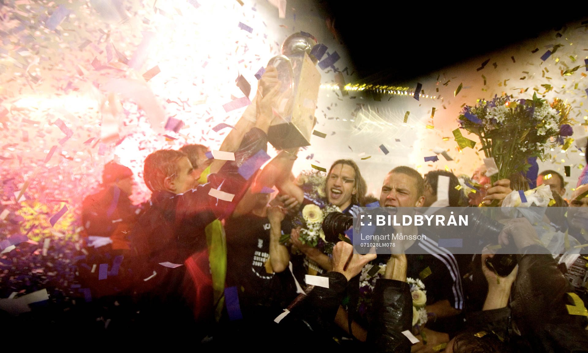 IFK höjer Lennart Johanssons pokal