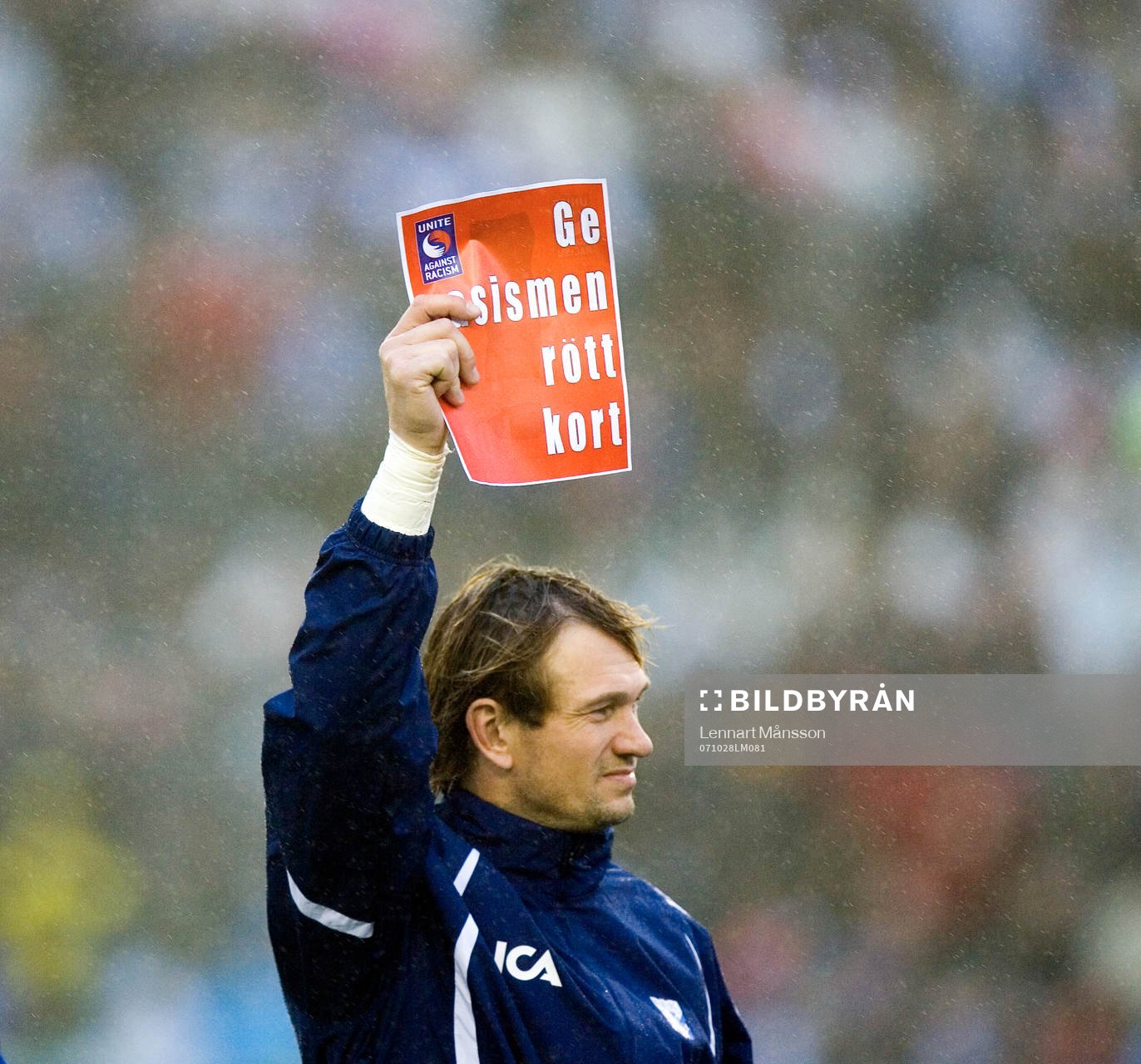 Kampanjen Ge rasismen rött kort, Bengt Andersson, IFK