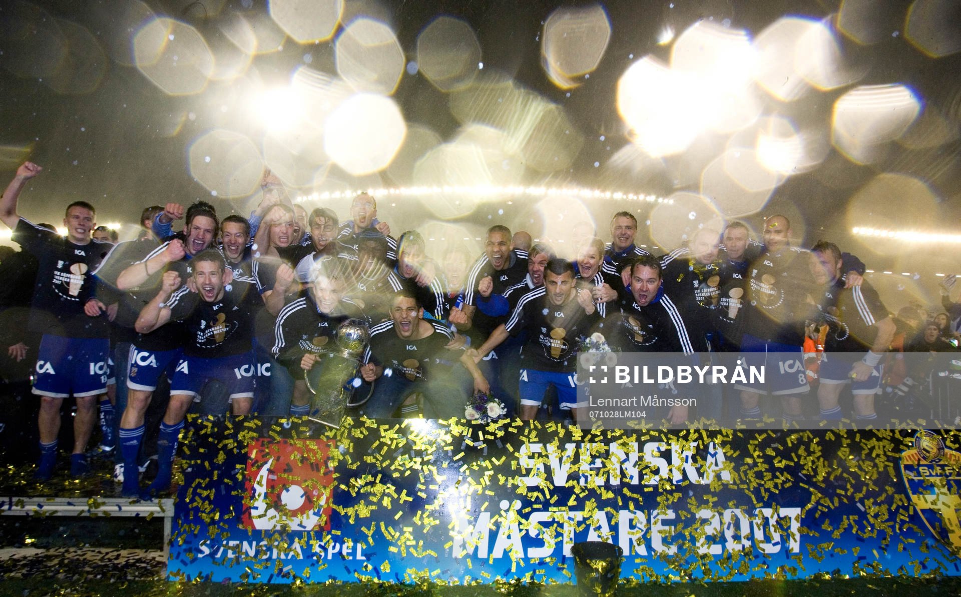 SM-guld,  SM-buckla, Lennart Johanssons pokal, guldyra.