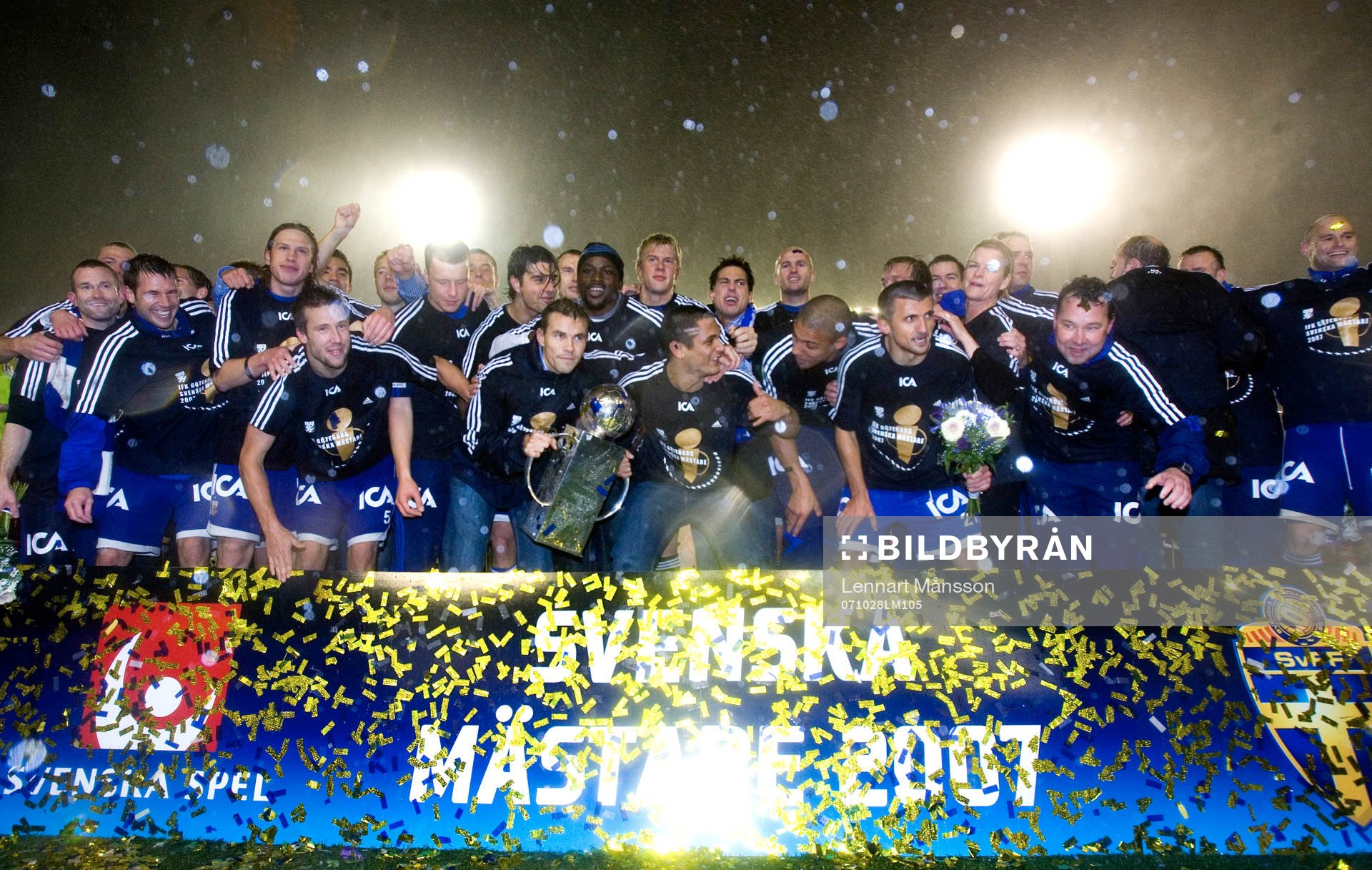SM-guld,  SM-buckla, Lennart Johanssons pokal, guldyra.