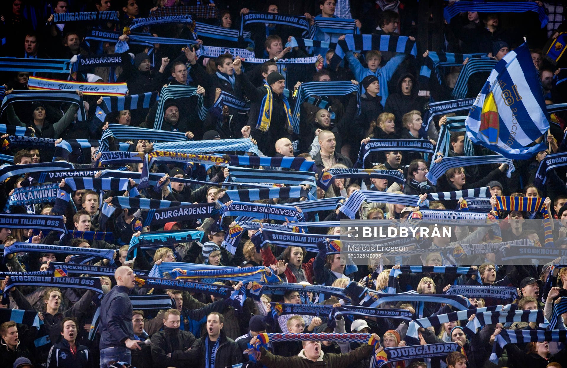 Publik, Fans, Supporter, Flagga, Halsduk