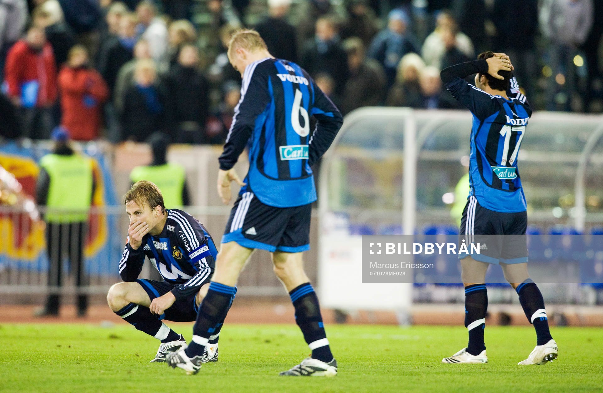 Markus Johannesson, Toni Kuivasto och Stefan Batan,