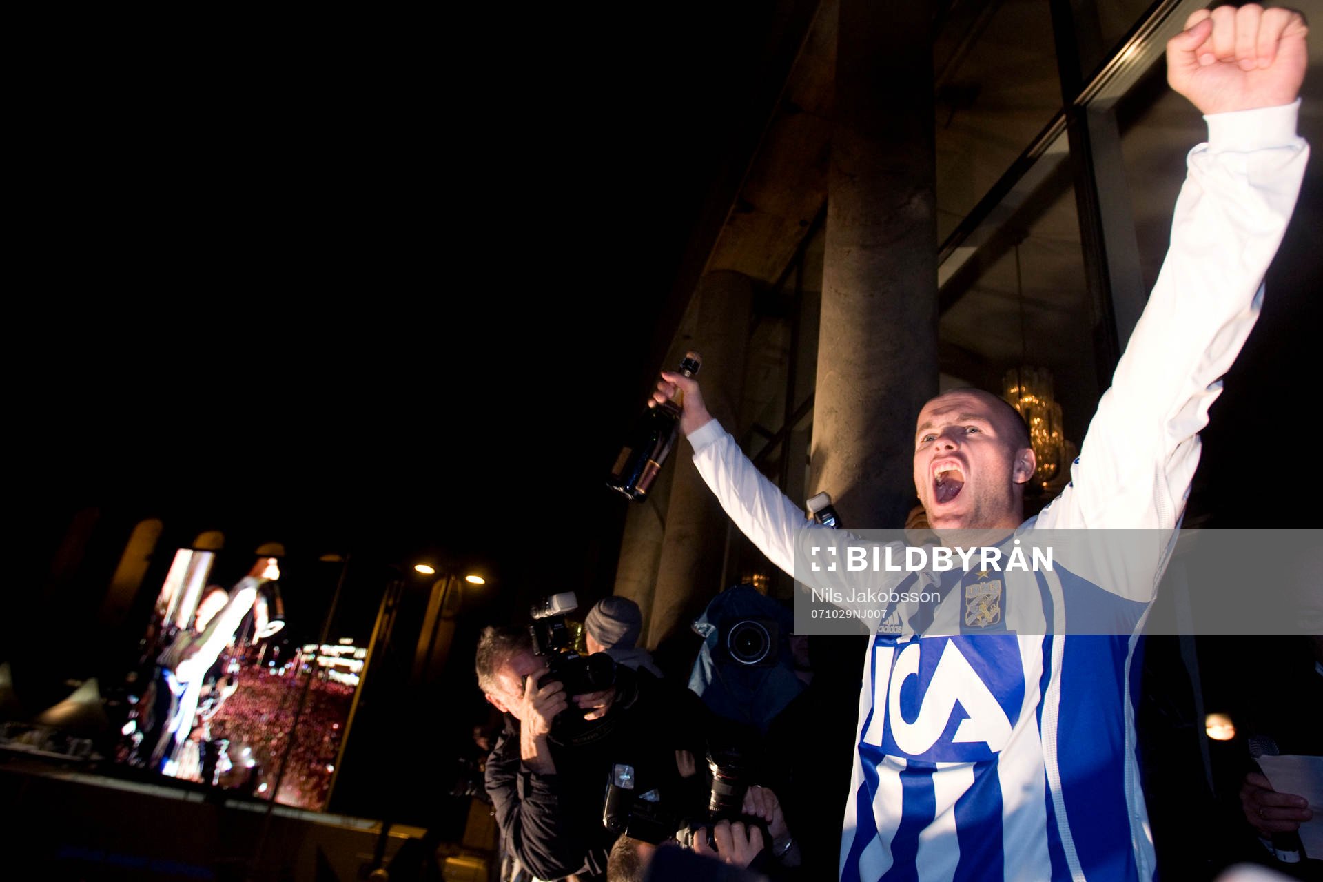 Fotboll, allsvenskan, IFK Göteborg vann SM-Guld, svenska