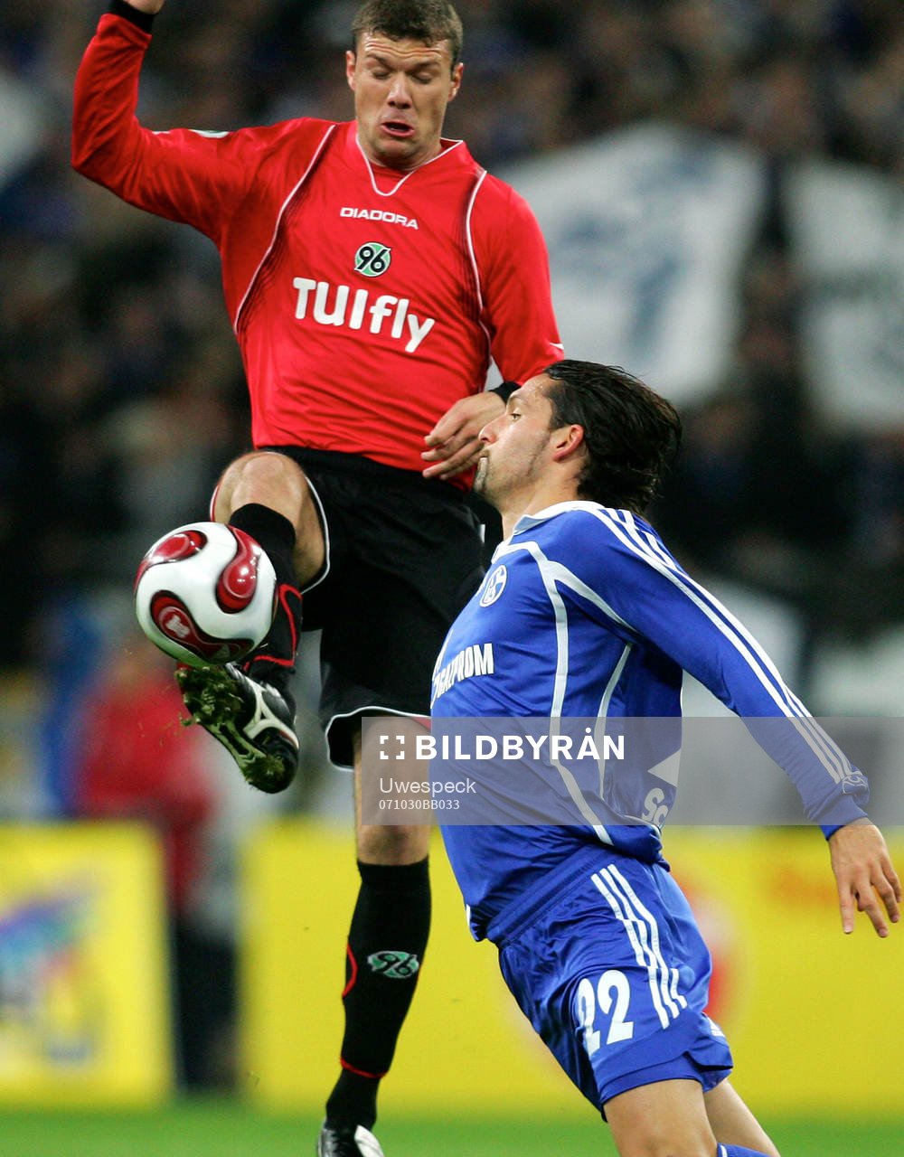  Vinicius, Hannover och Kevin Kuranyi, Schalke.