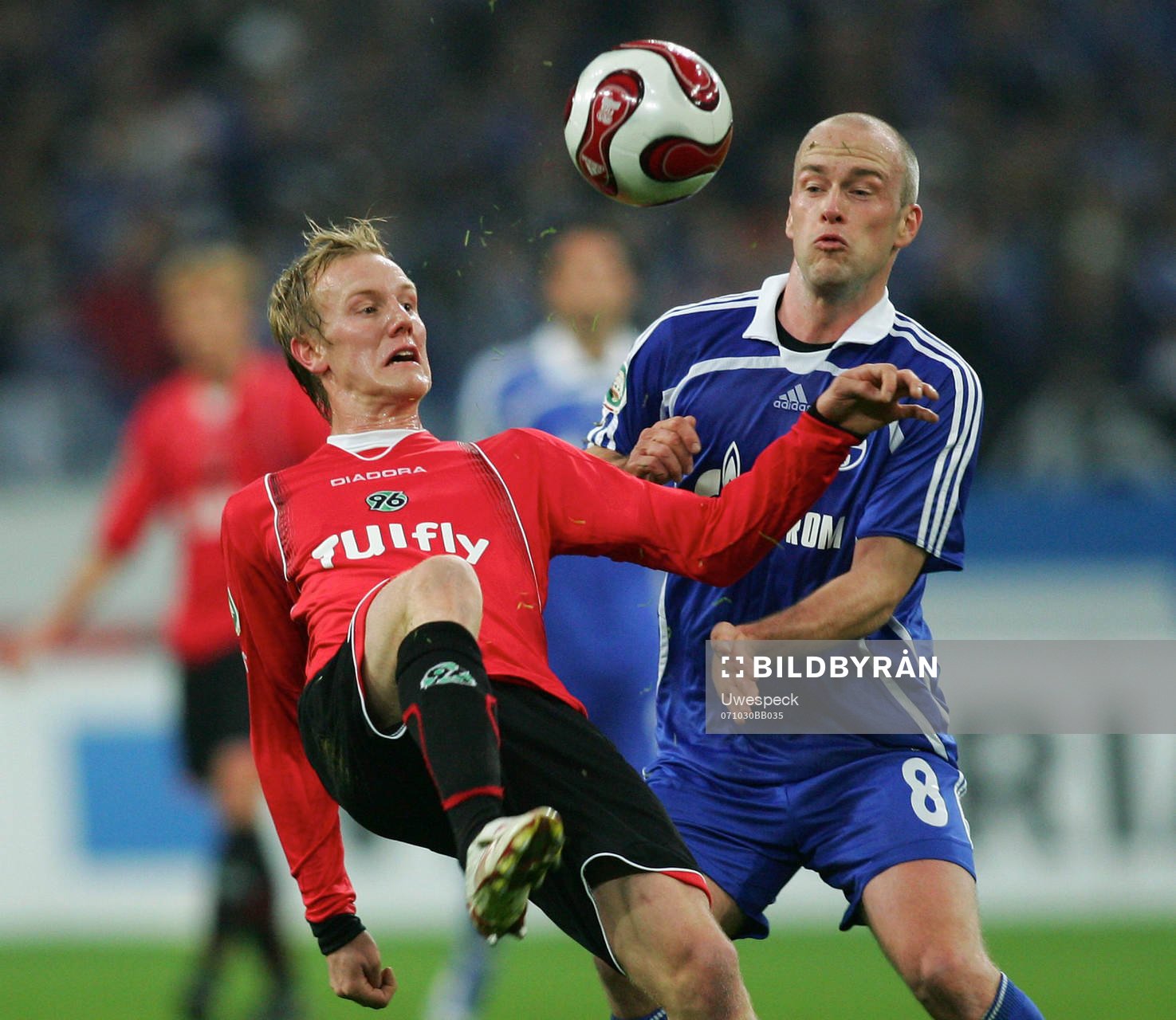 Jan Rosenthal, Hannover och Fabian Ernst, Schalke