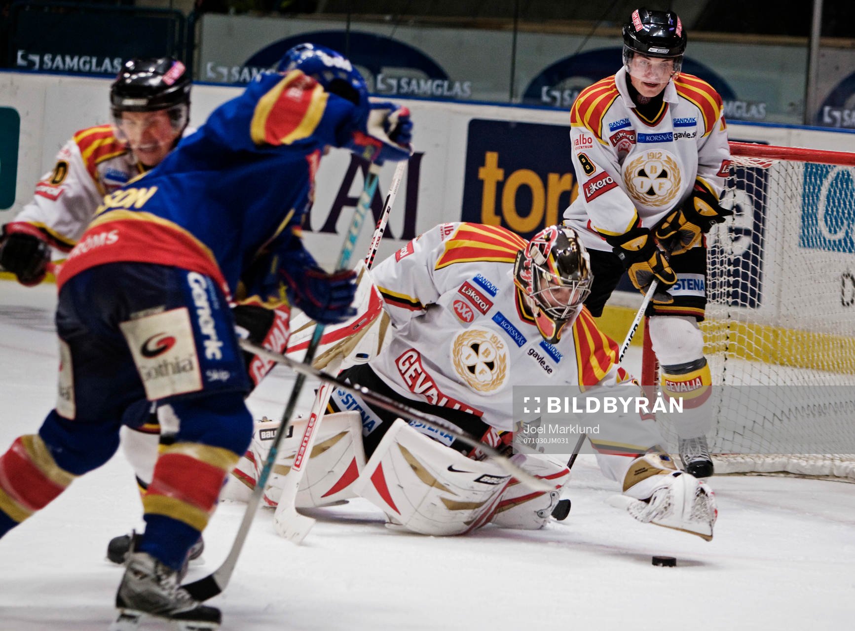 Kristofer Ottosson, Djurgården, oroar framför Markus