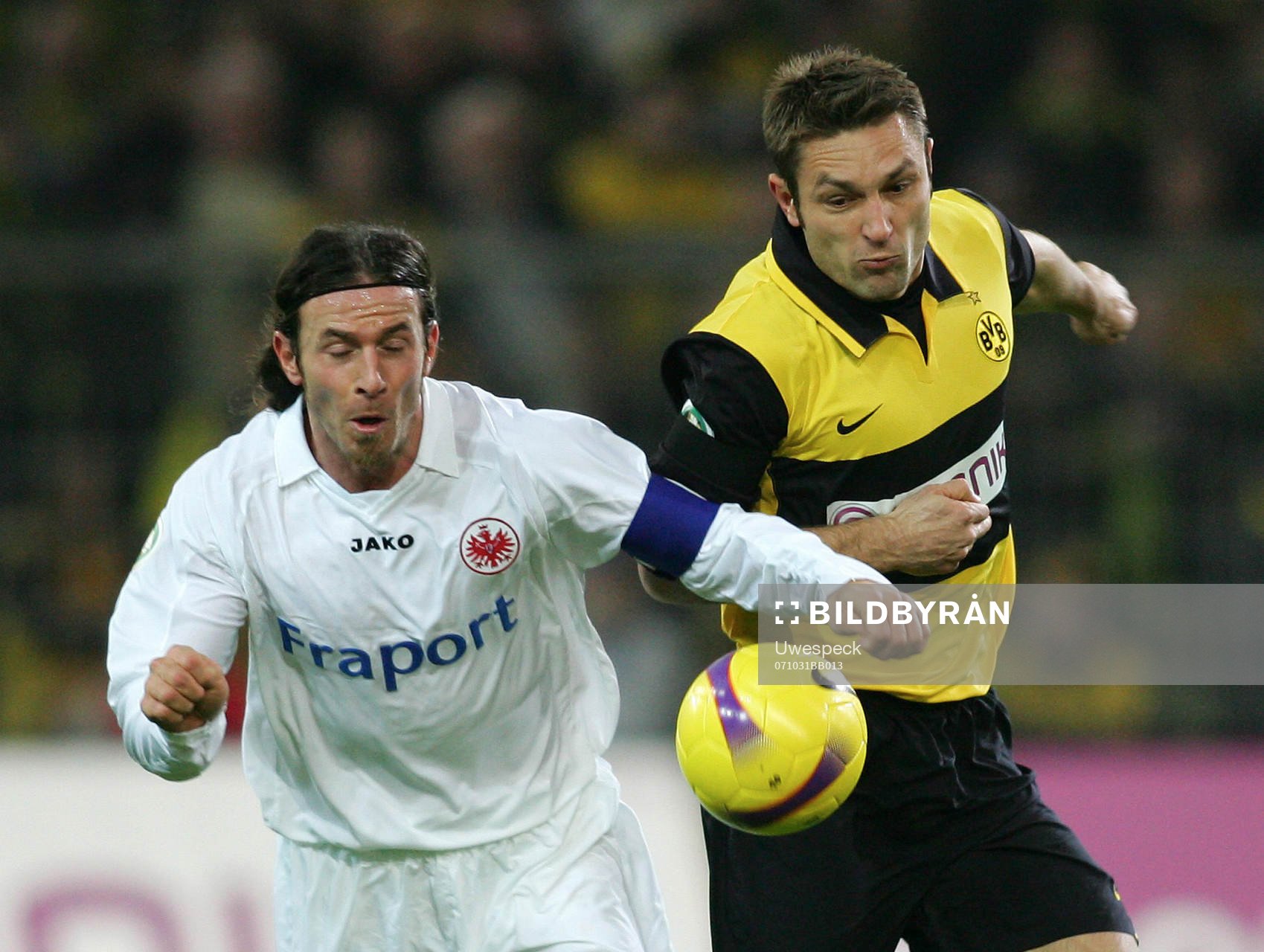 Fotboll, tysk, Tyska Cupen, Borussia Dortmund - Eintracht