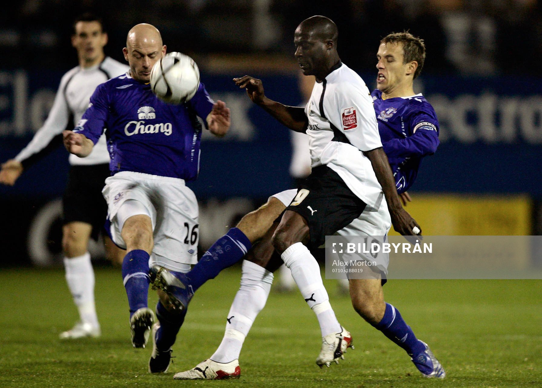 Paul Furlong, Luton, Lee Carsley, Everton och Phil Neville