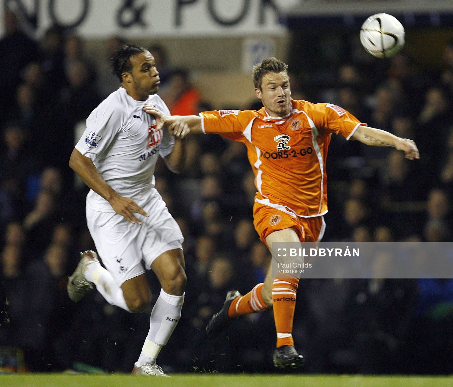 Younes Kaboul, Tottenham och  Keigan Parker, Blackpool