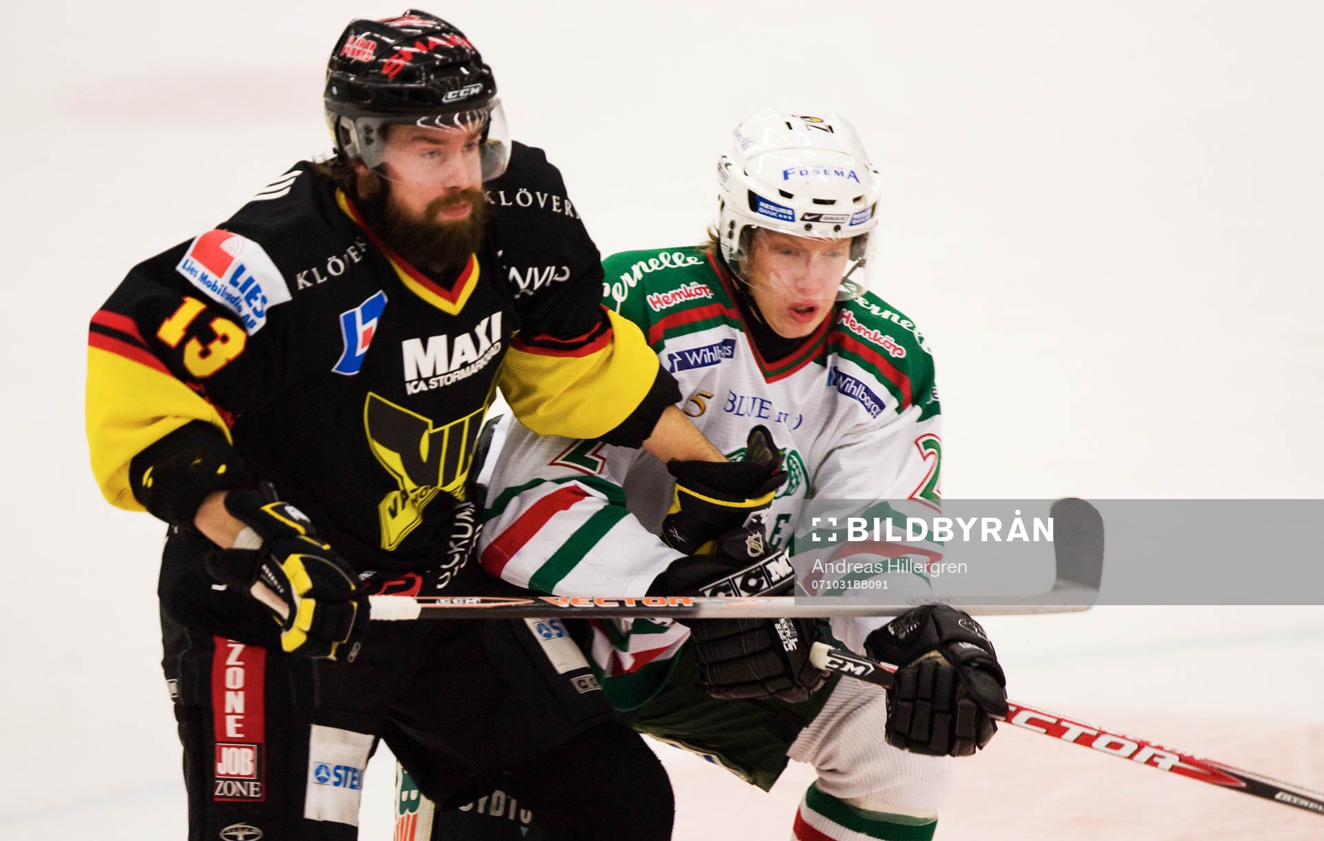 Rasmus Olheden, Västerås och Sebastian Ström, Rögle