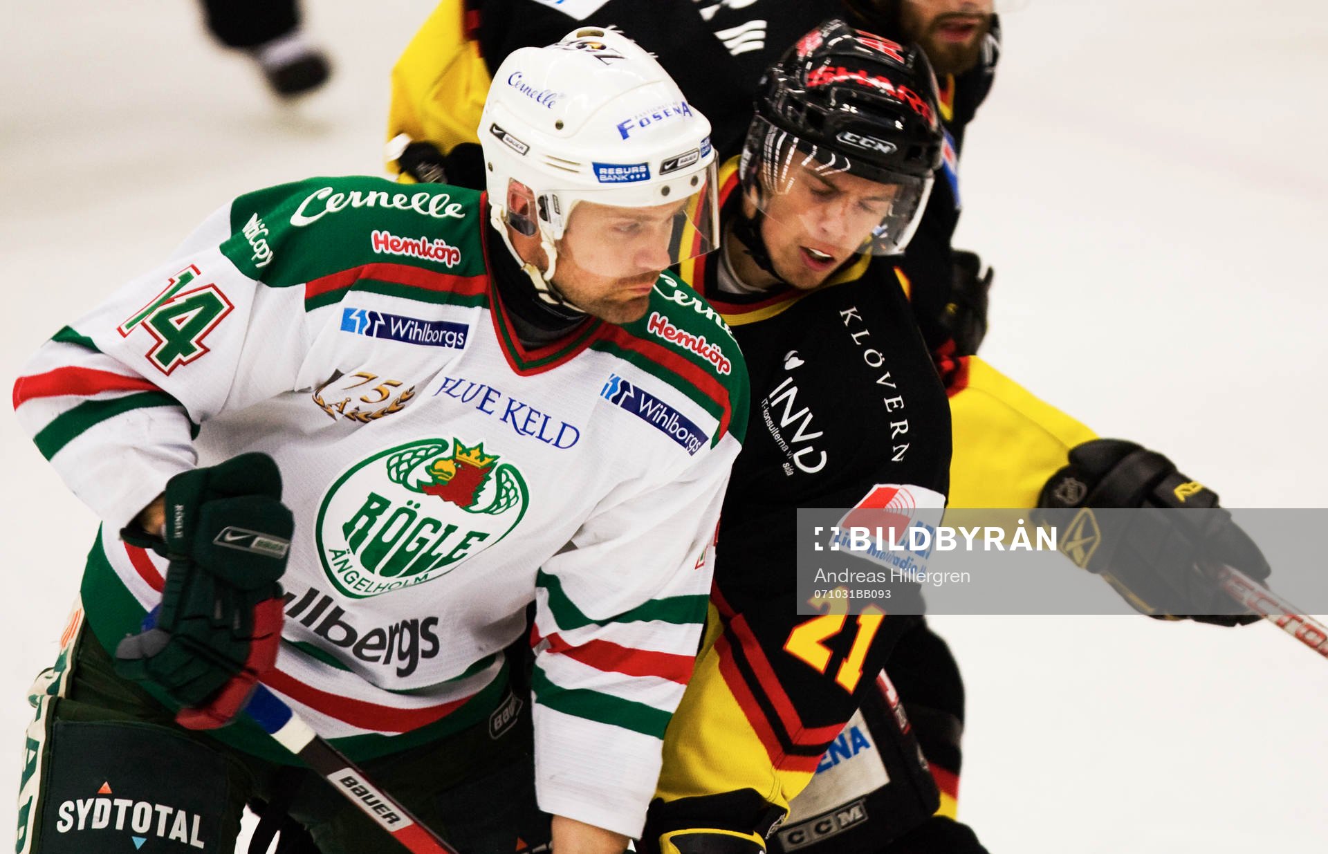Mikael Gath, Rögle och  Kalle Olsson, Västerås