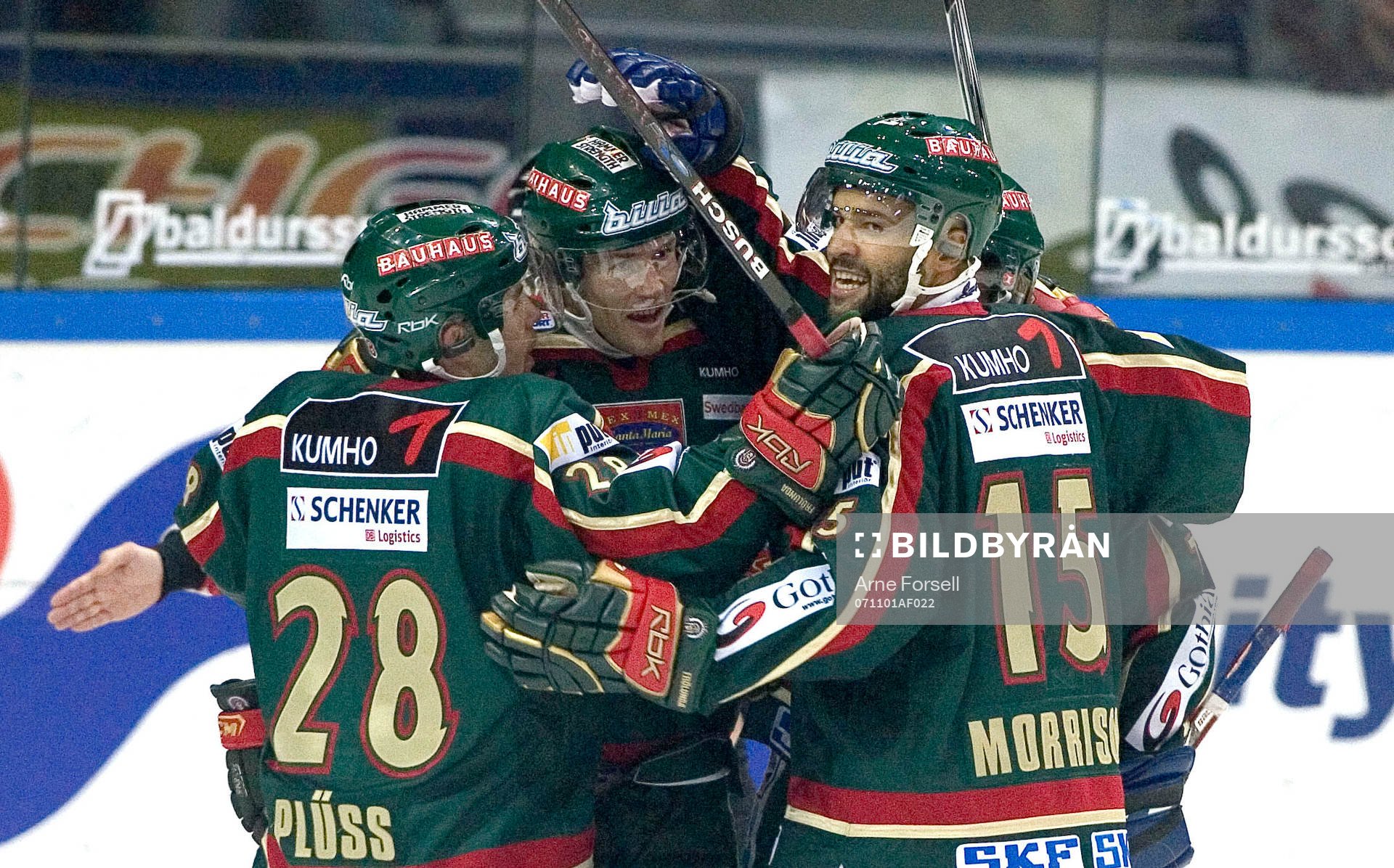 Jonas Jonson, Frölunda. Glädje. Jubel