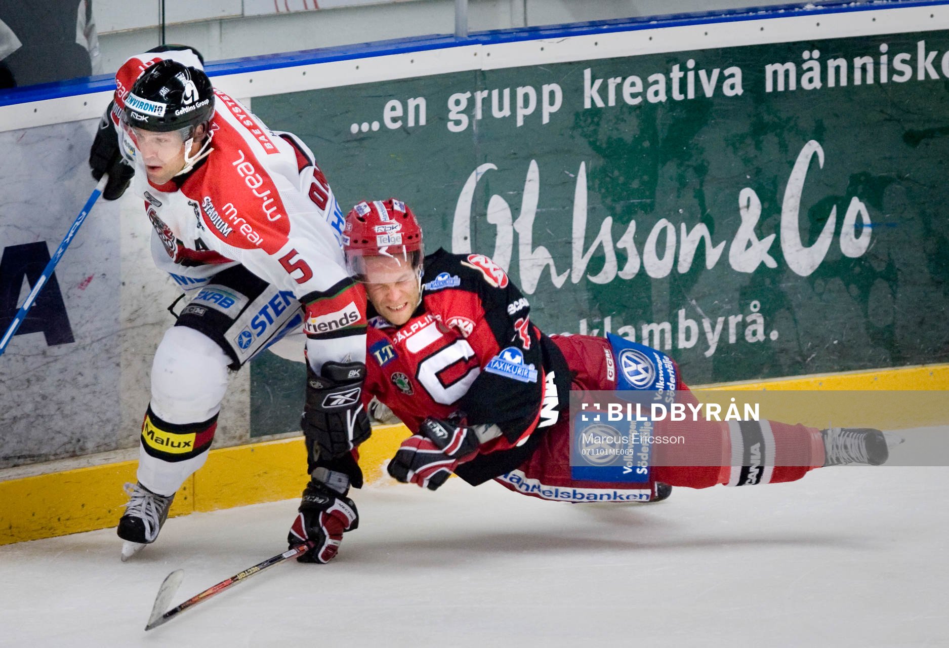 Hans Jonsson, Modo, och Robert Carlsson, Södertälje