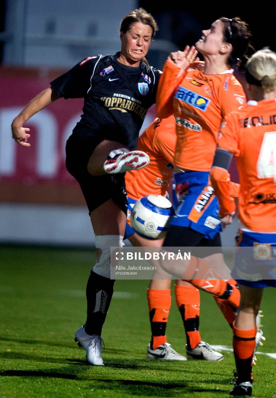  Elin Dahl Örn, Kopparbergs Göteborg, Lina Johansson, Sunnanå.