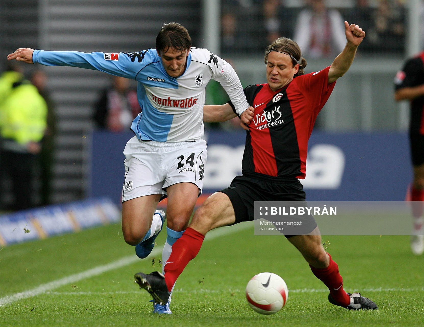 Fotboll, tysk, 2 Bundesliga, Wehen Wiesbaden - 1860