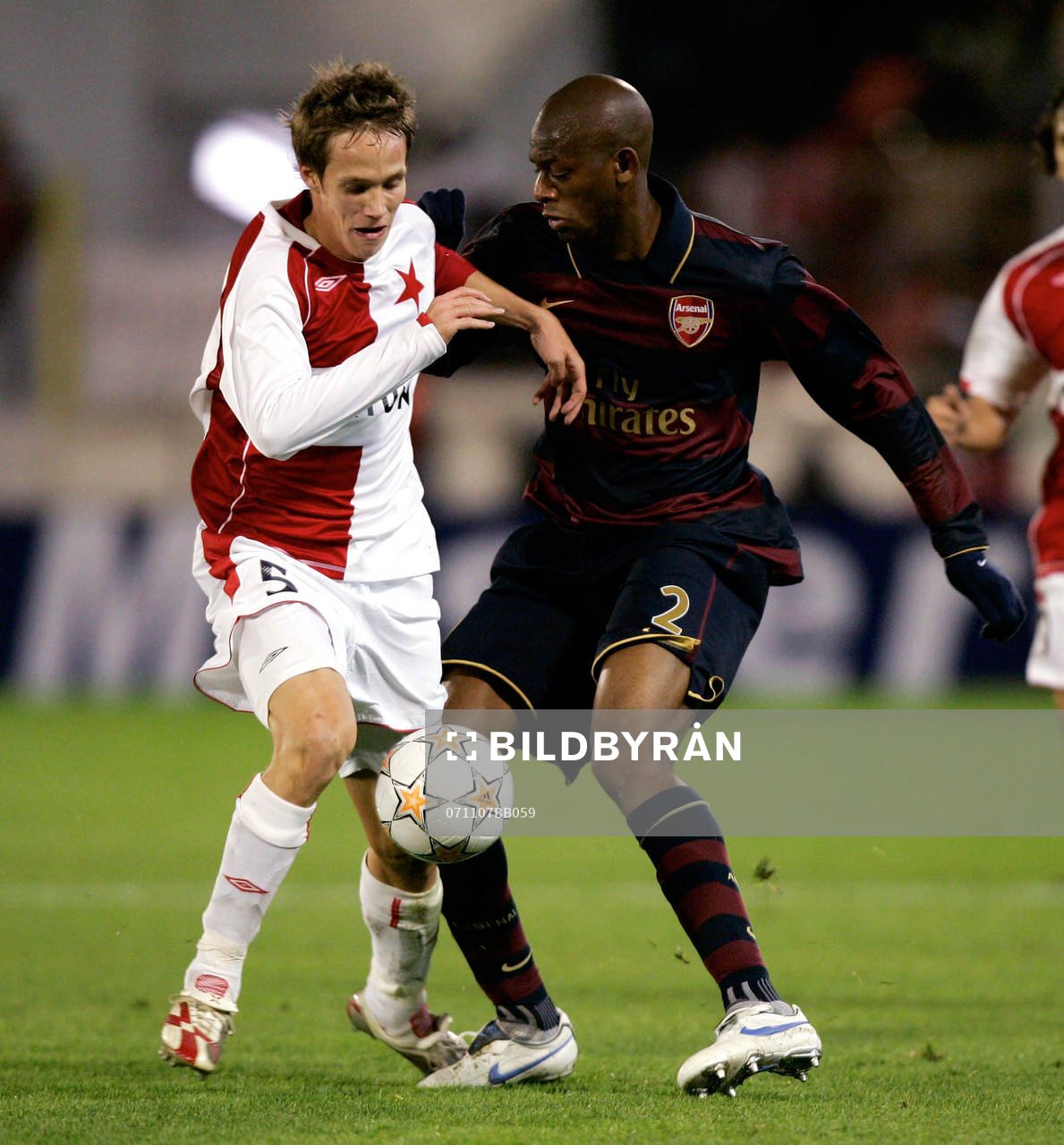 Michal Svec och Abou Diaby