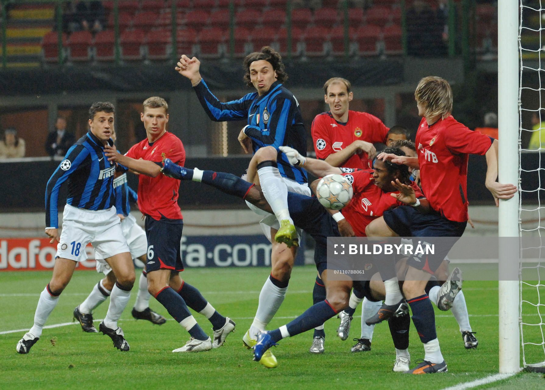 Zlatan Ibrahimovic och Mischia