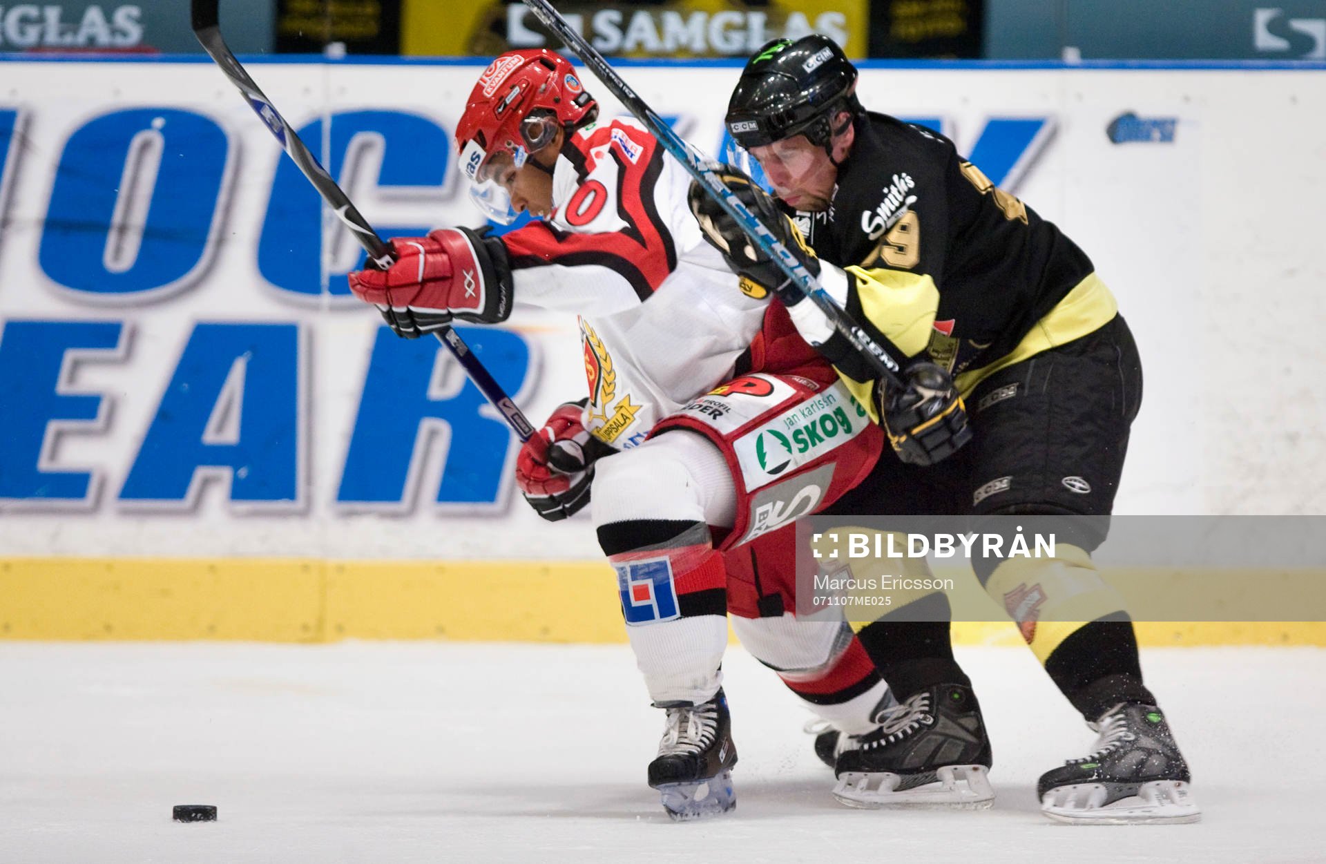 Samuel Beckstrand, Almtuna och Kristian Gahn, AIK