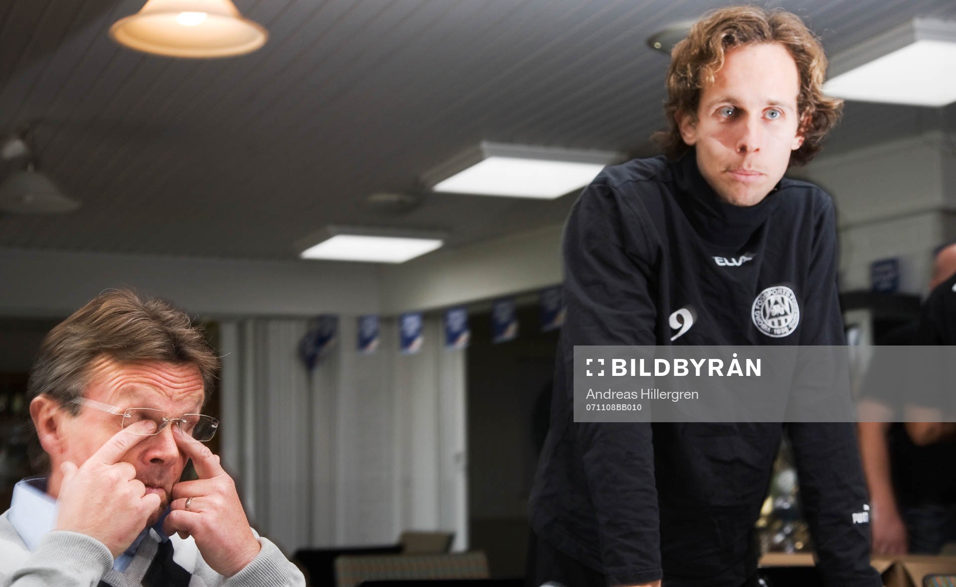 Anders Linderoth, tränare Viborg och Petter Furuseth