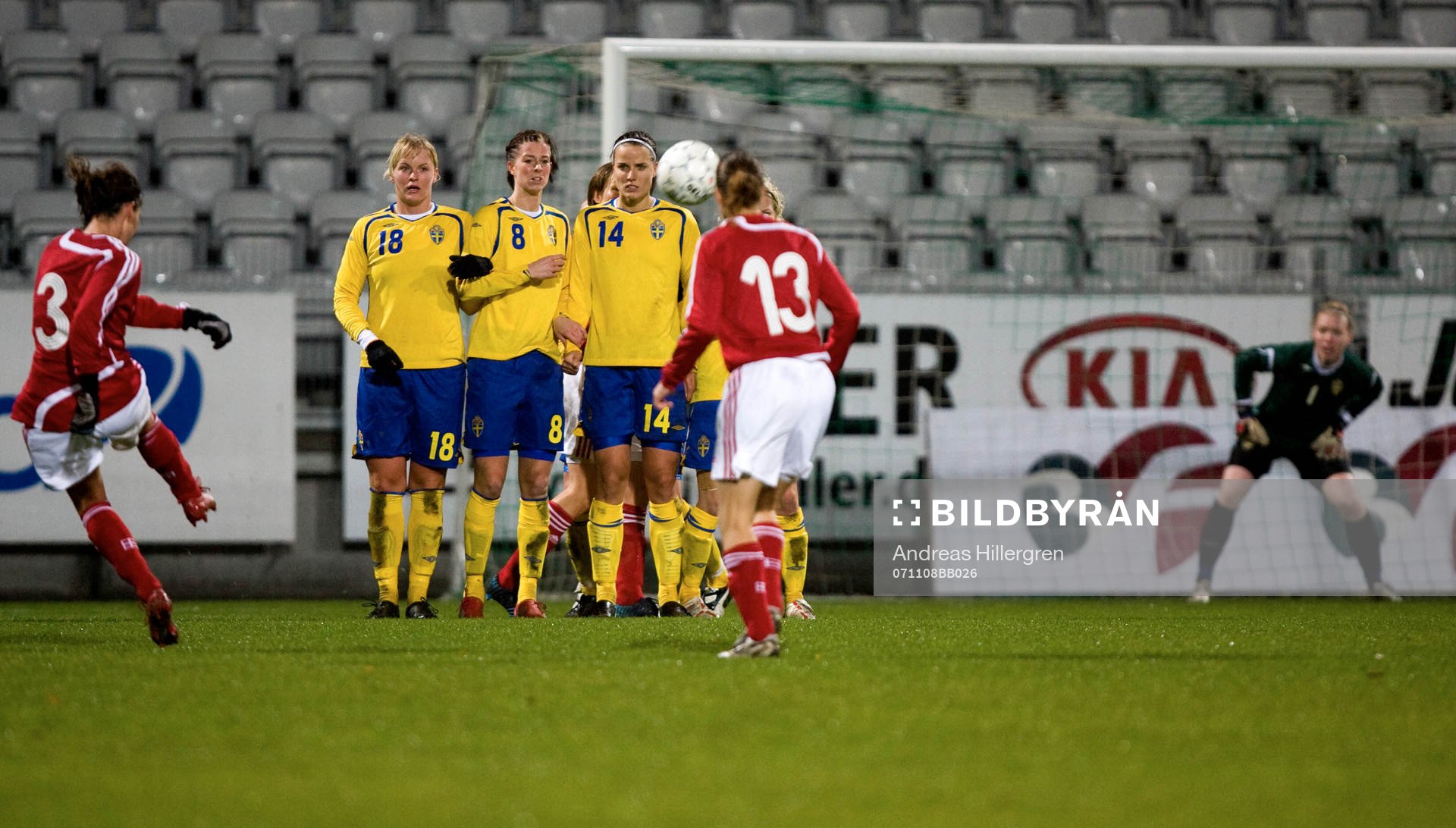 Frispark Katrine S. Pedersen, Lotta Schelin, Nilla Fischer