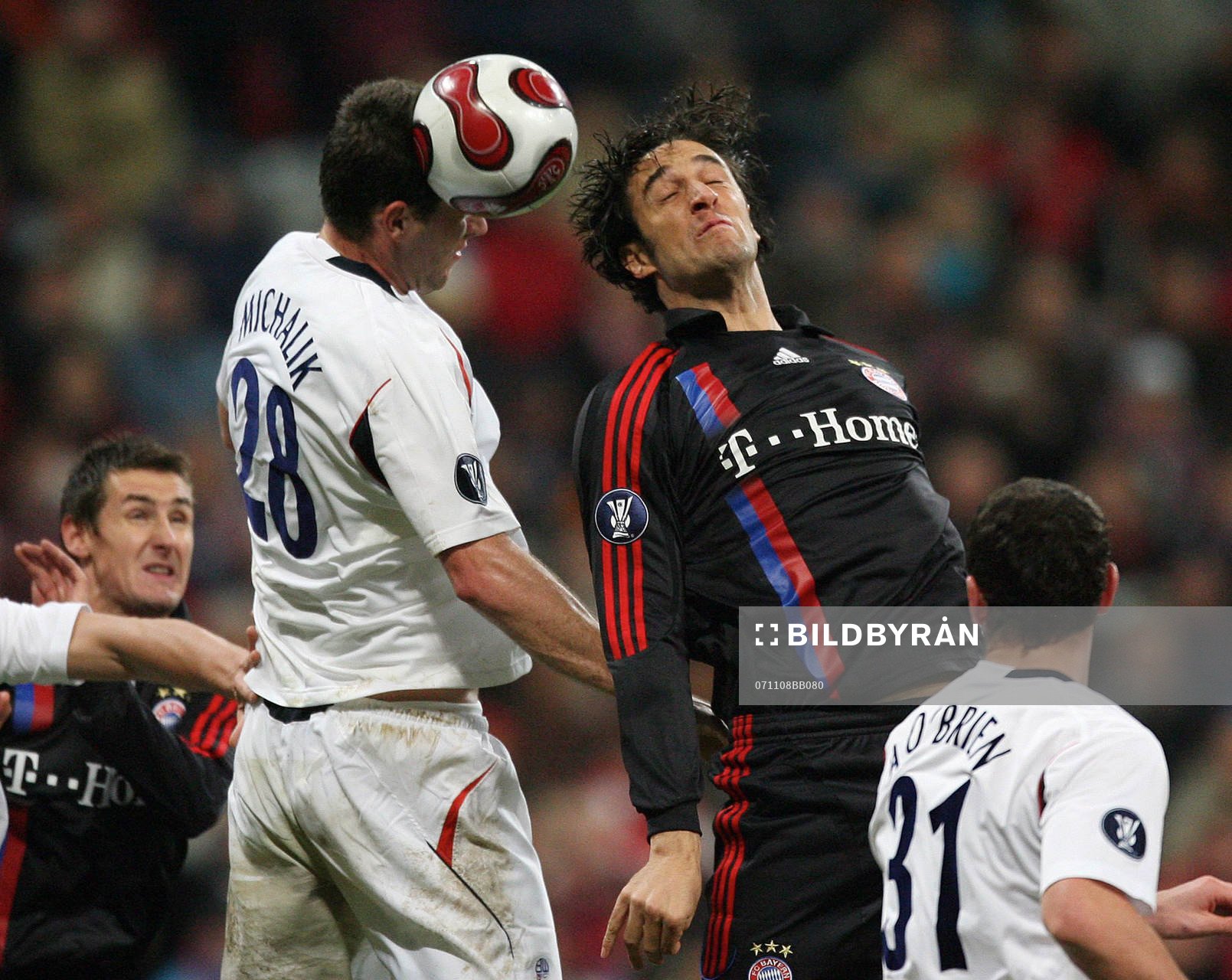 Lubomir Michalik och Luca Toni