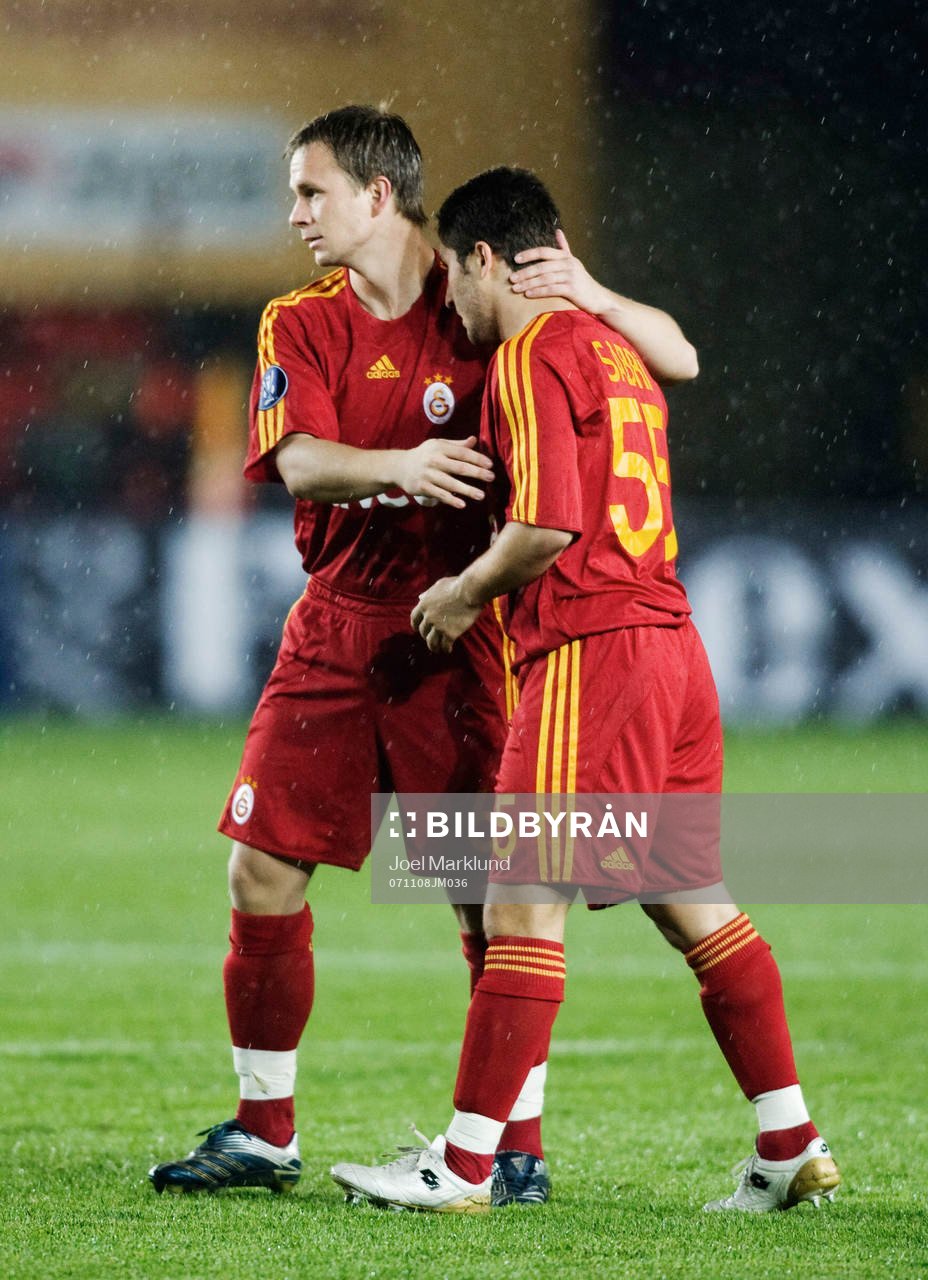 Tobias Linderoth och Sabri Sarıoglu, Galatasaray