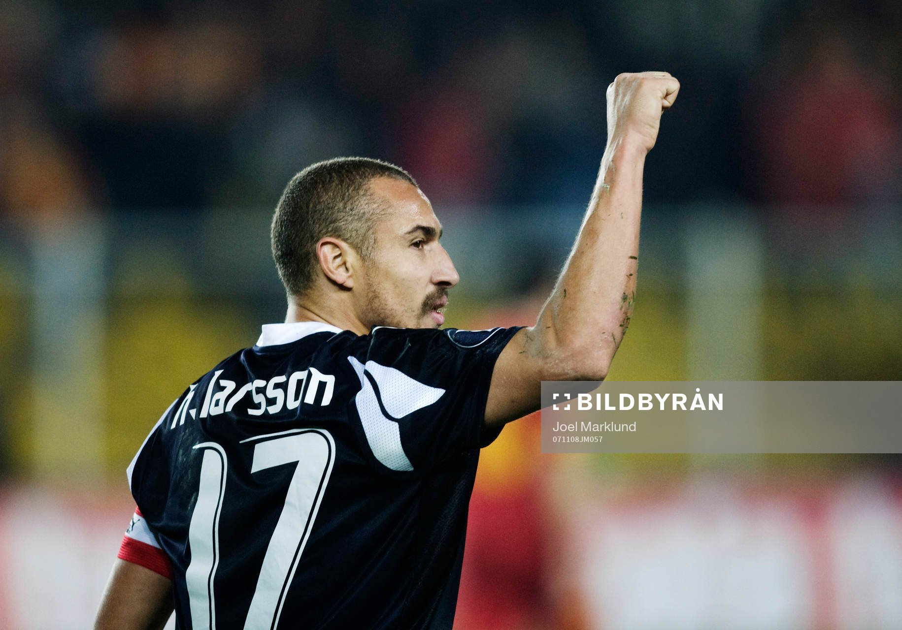 Henrik Larsson jubel