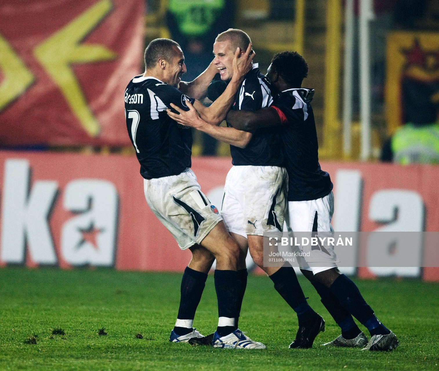 Henrik Larsson kramar om Christoffer Andersson