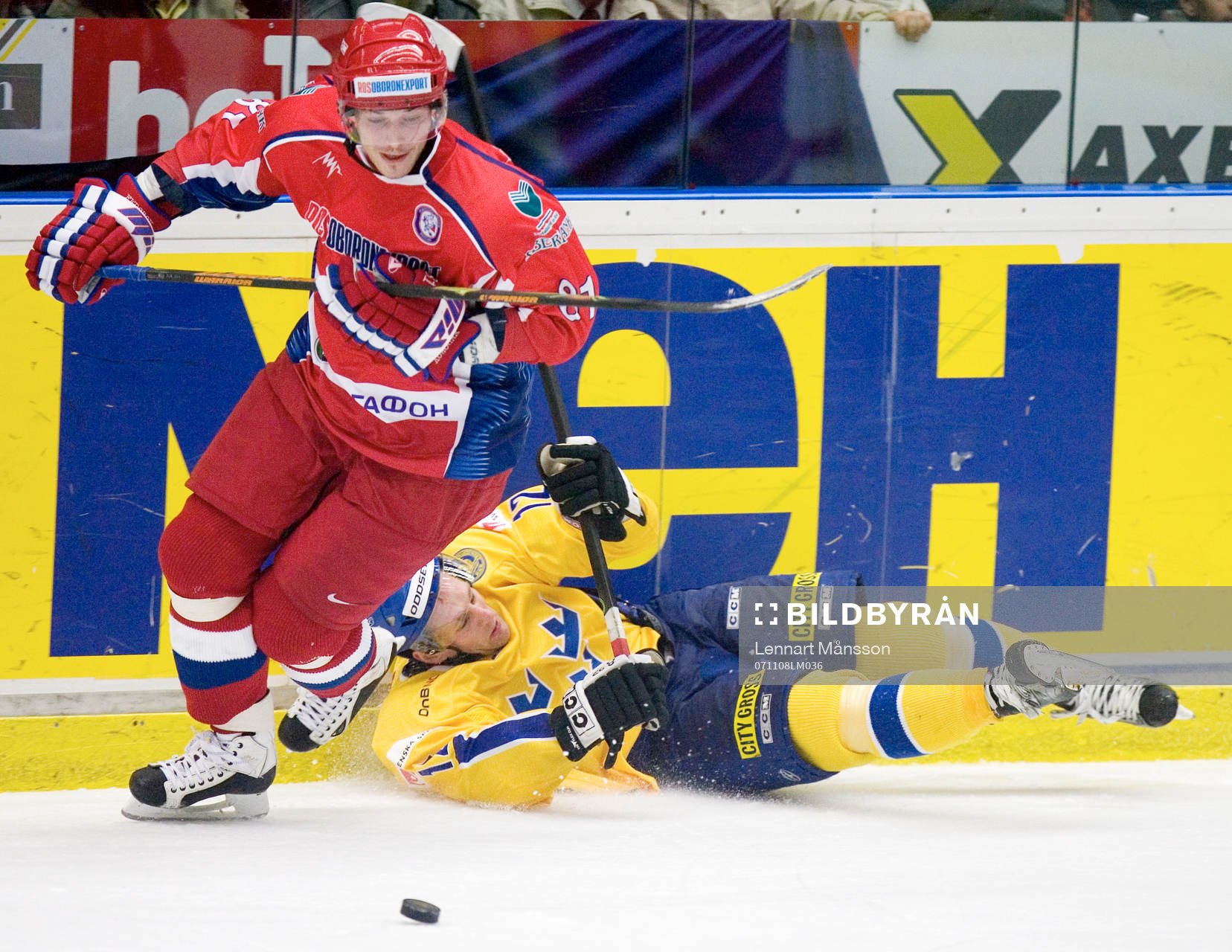 Christian Berglund, Sverige och Fedor Fedorov, Ryssland.