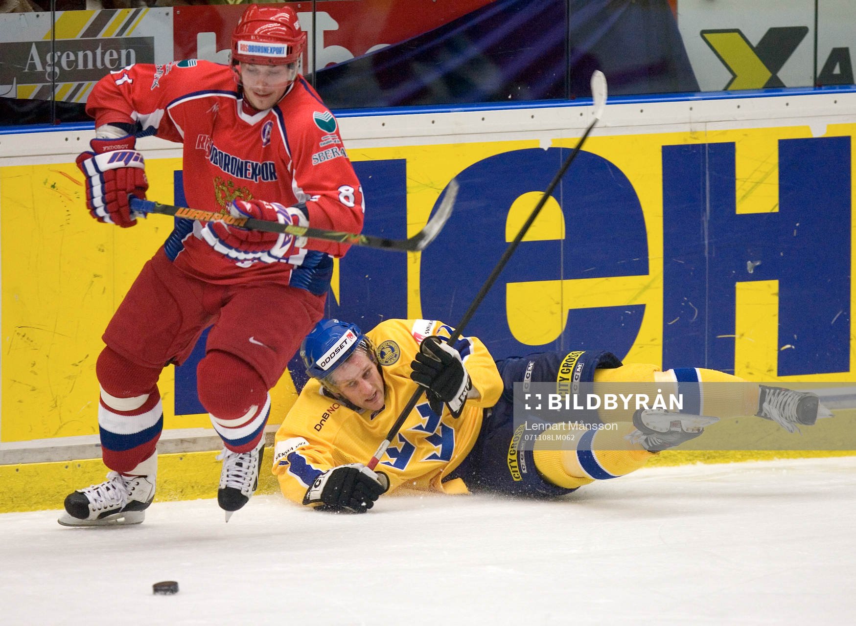 Sverige och Christian Berglund frånåkta av Rysland och