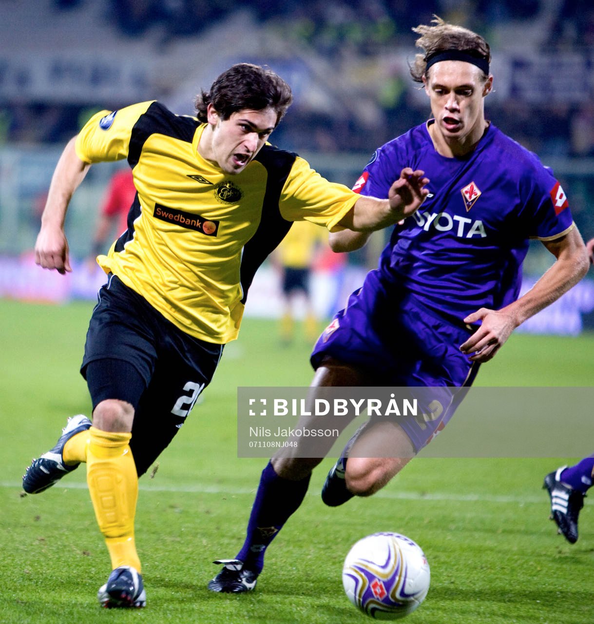   Emir Bajrami, Elfsborg, Kroldrup, Fiorentina, som ser ut som Gollum.