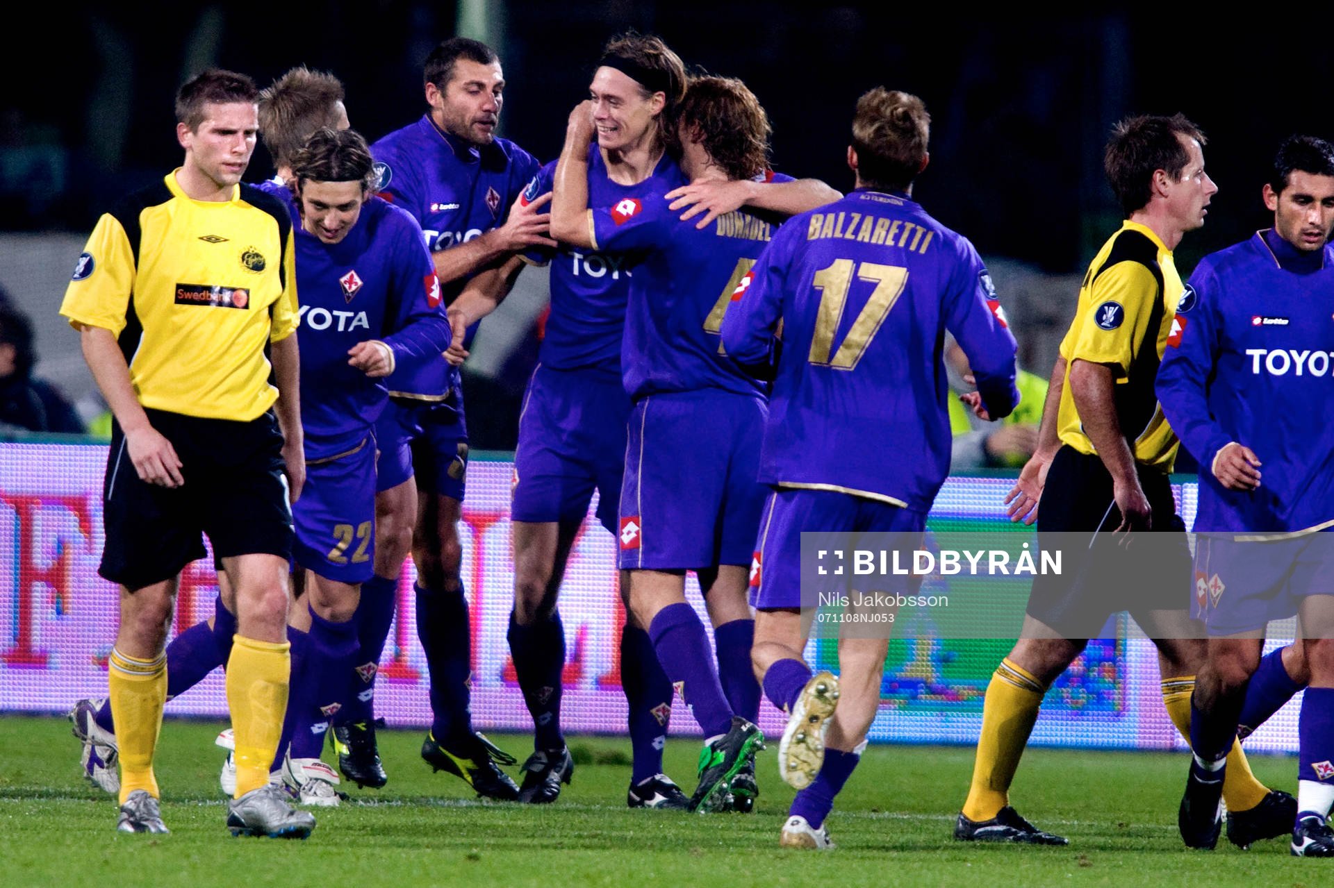 Anders Svensson, Elfsborg, depp, Fiorentina jubel