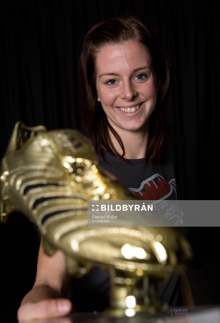 Fotboll, Lotta Schelin, Göteborg FC,  vinner årets