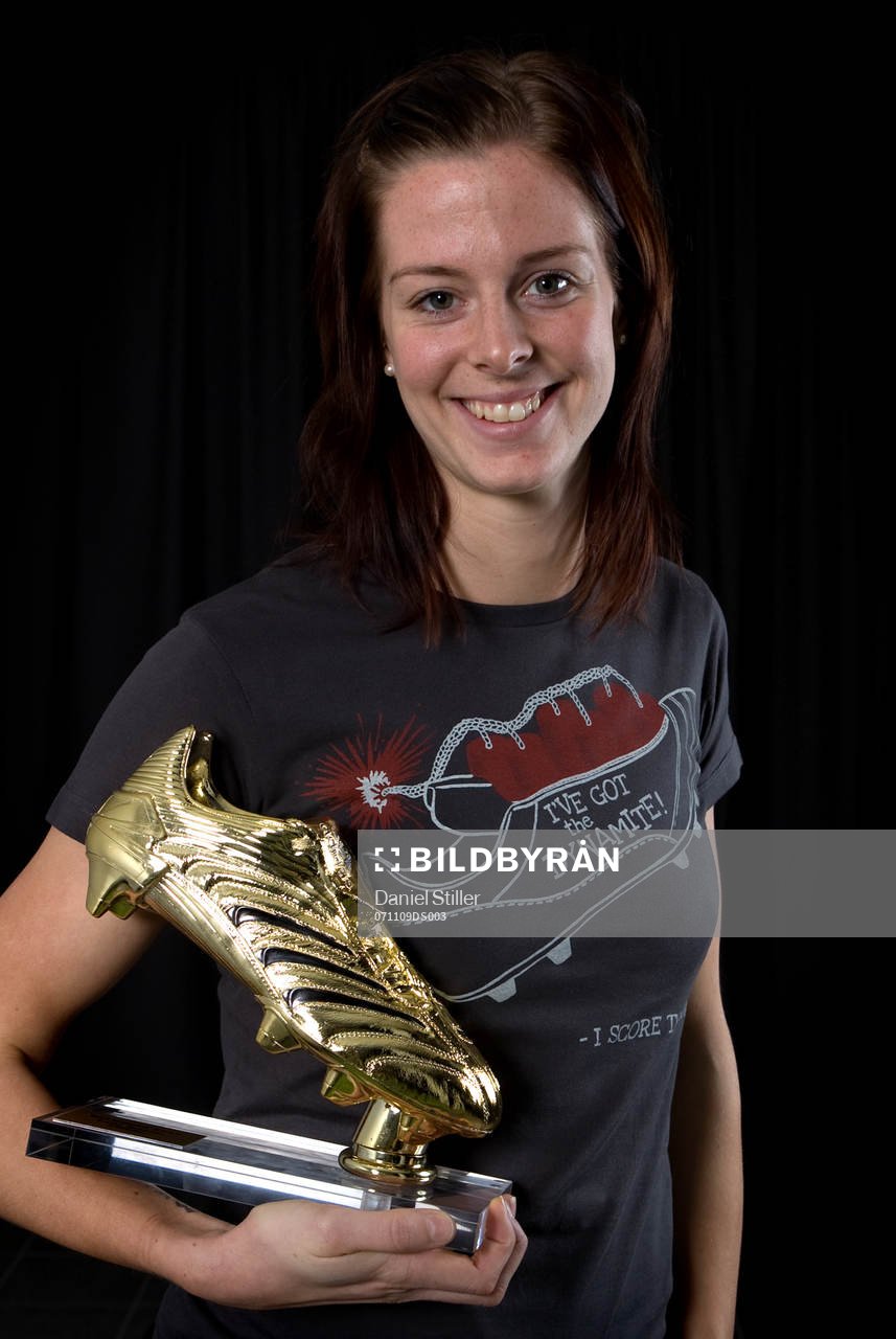 Fotboll, Lotta Schelin, Göteborg FC,  vinner årets