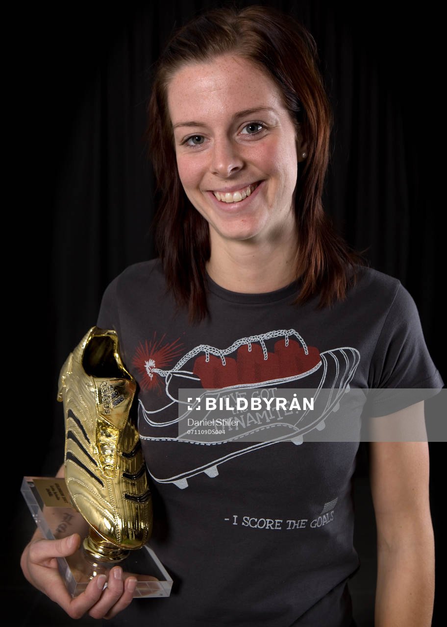 Fotboll, Lotta Schelin, Göteborg FC,  vinner årets
