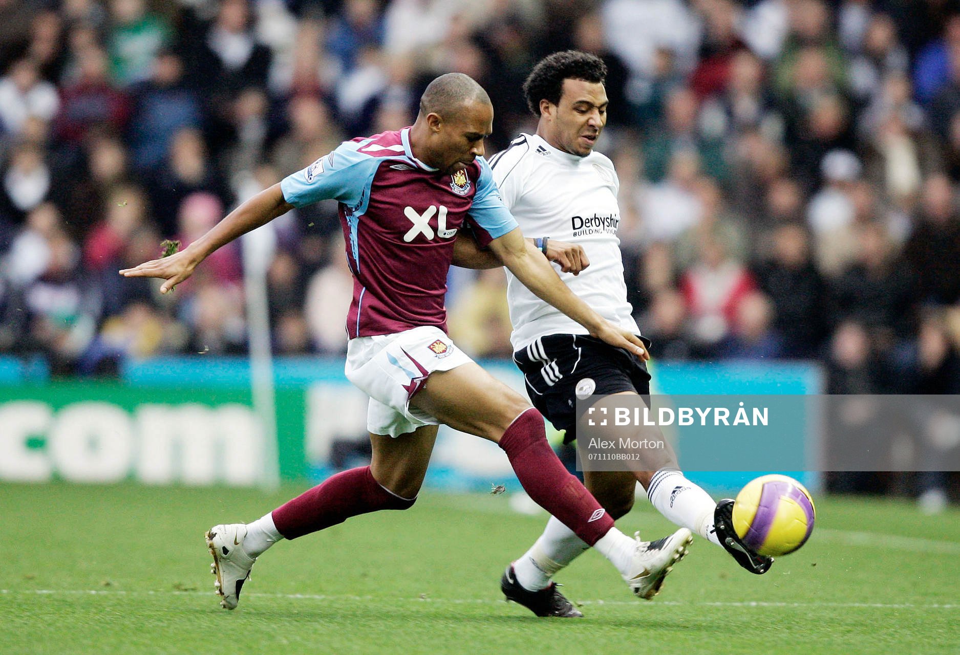  Danny Gabbidon, West Ham och Giles Barnes, Derby