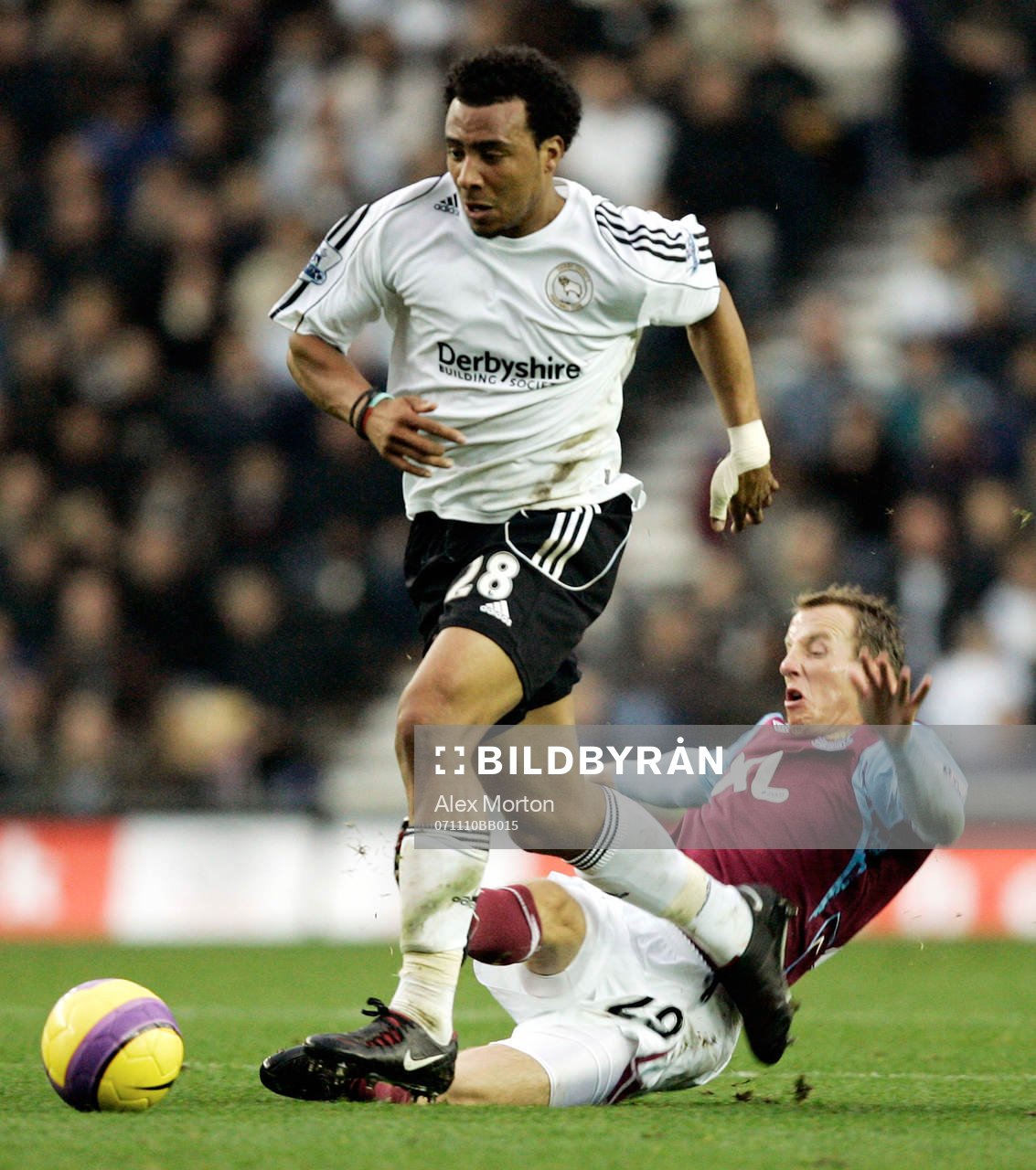 Fotboll, Premier League (Engelsk Liga), Derby County v West