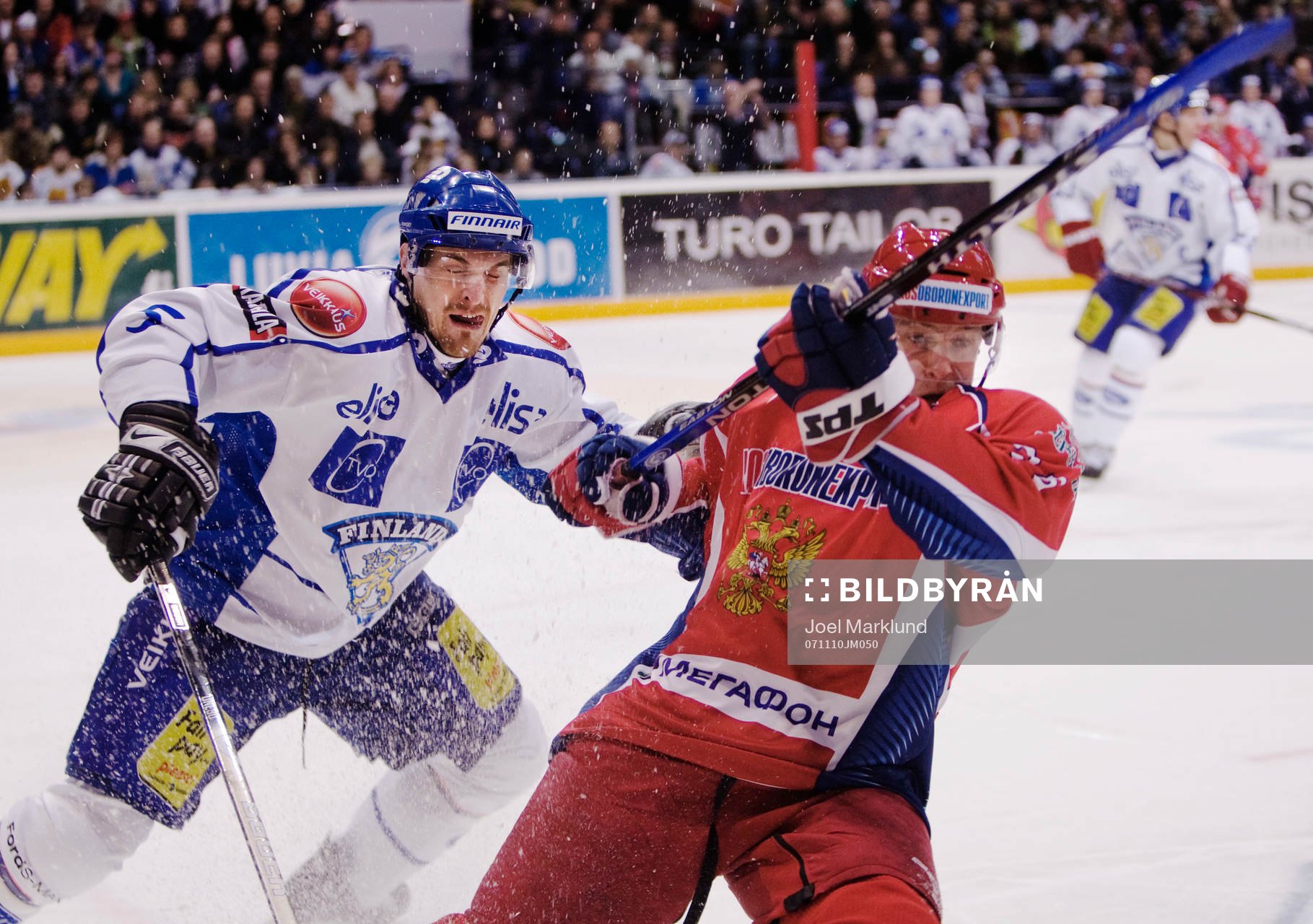 Pekka Saravo, Finland, och Alexey Tereshchenko, Ryssland