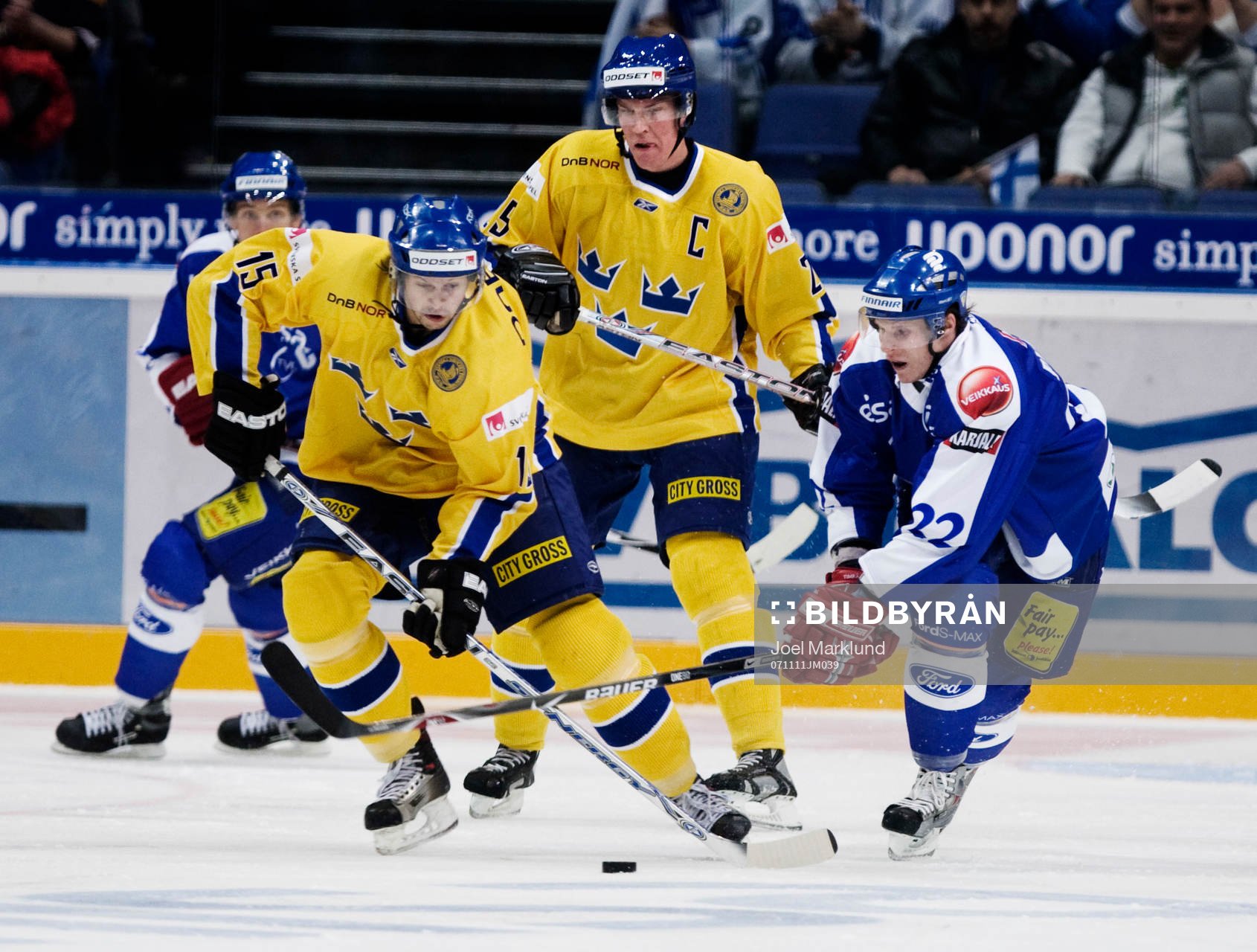 Rickard Wallin, Sverige och Mika Pyörälä, Finland,  i